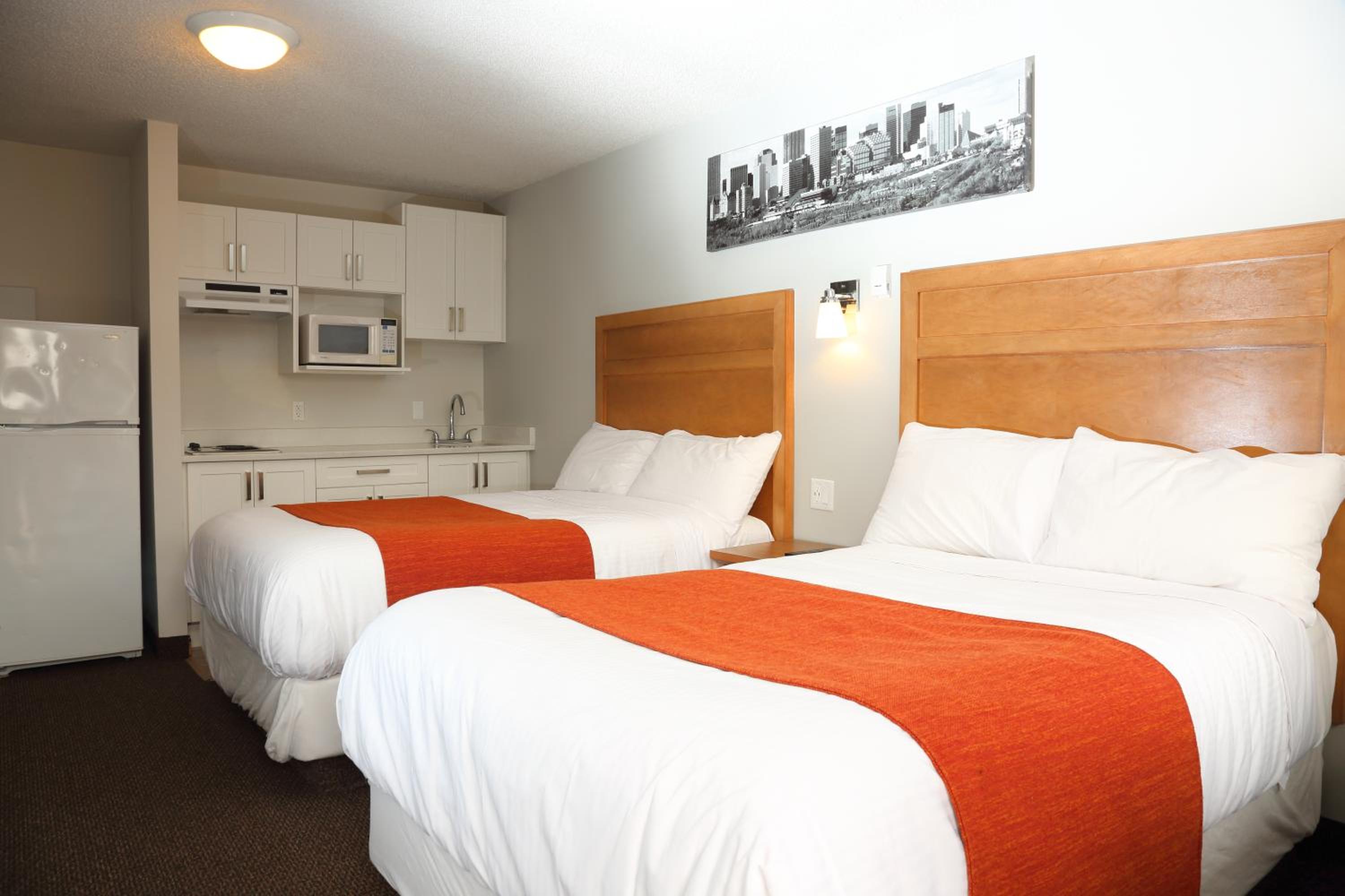 Two Double beds with Kitchenette