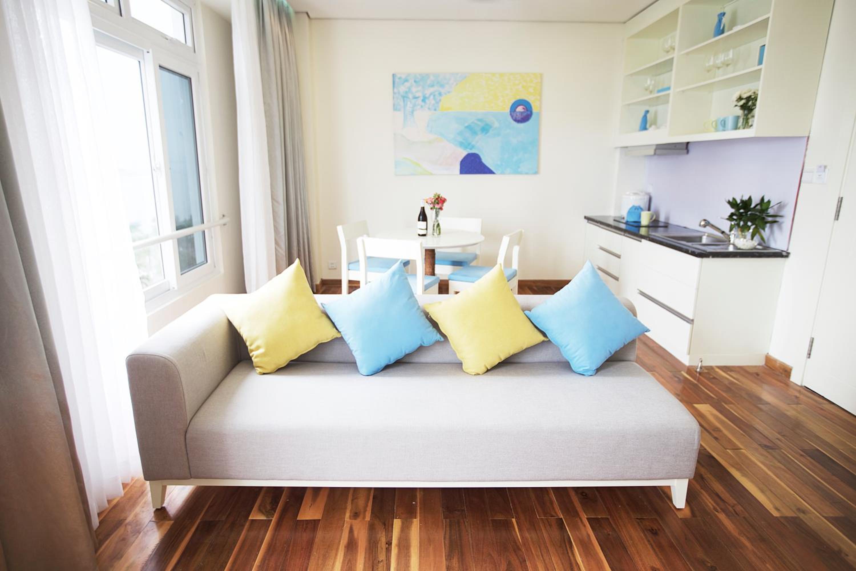 Two-Bedroom Apartment With River View