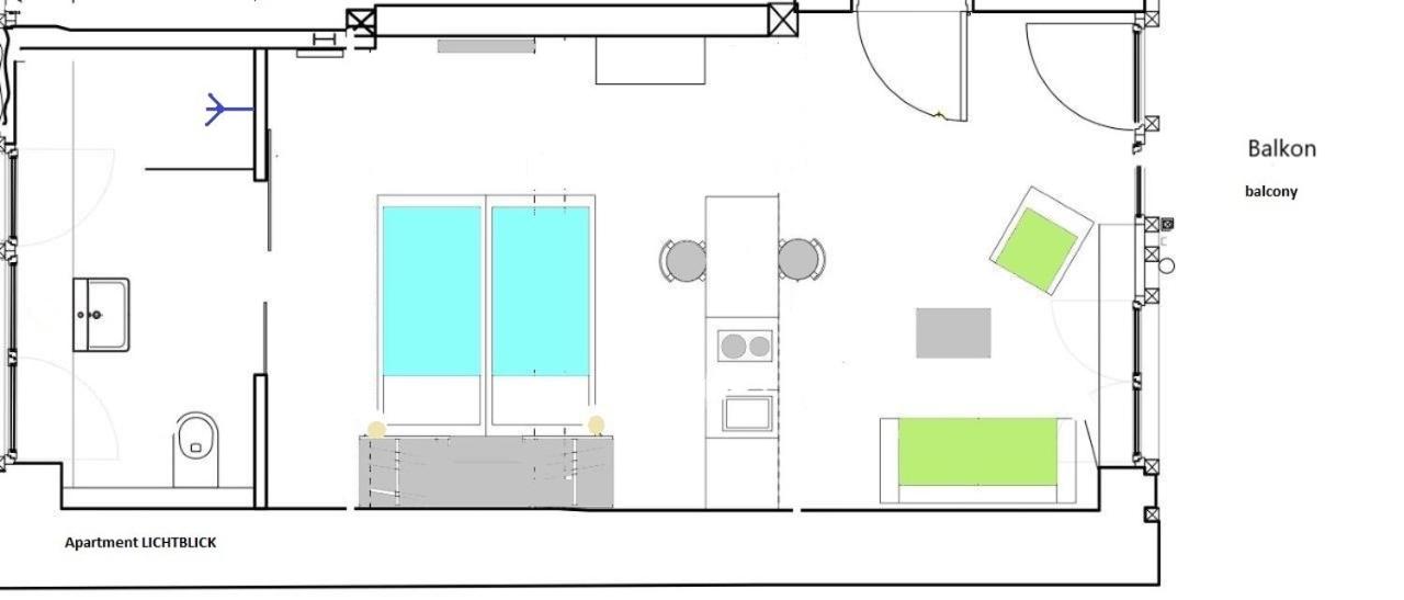 Apartment Lichtblick with Balcony photo 2
