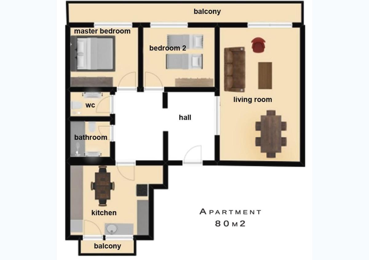 Two-Bedroom Apartment