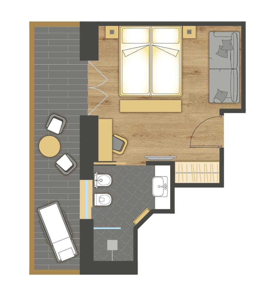 Deluxe Double or Twin Room with Balcony photo 2