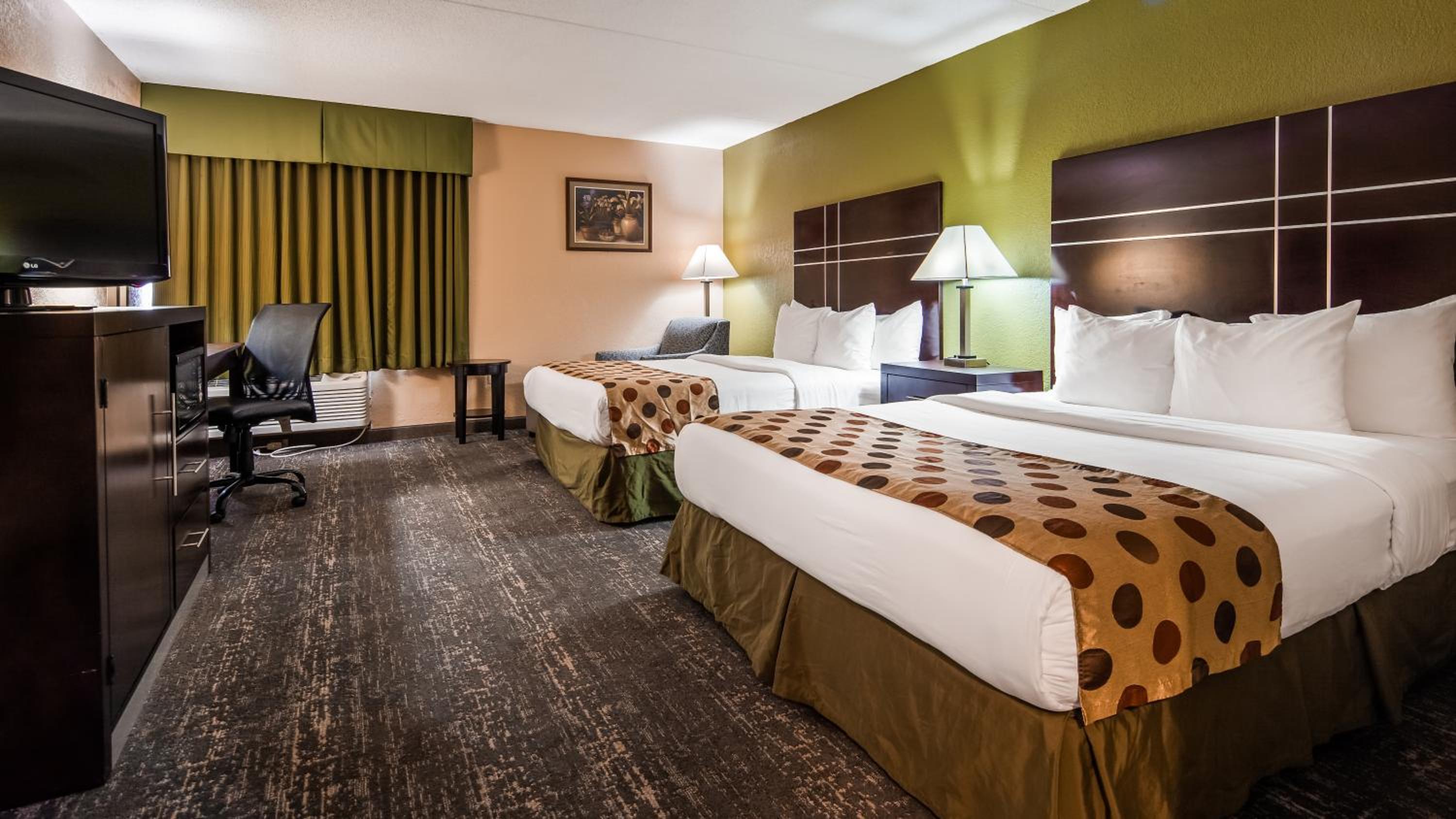 Double Room with Two Double Beds - Non-Smoking - Photo 1