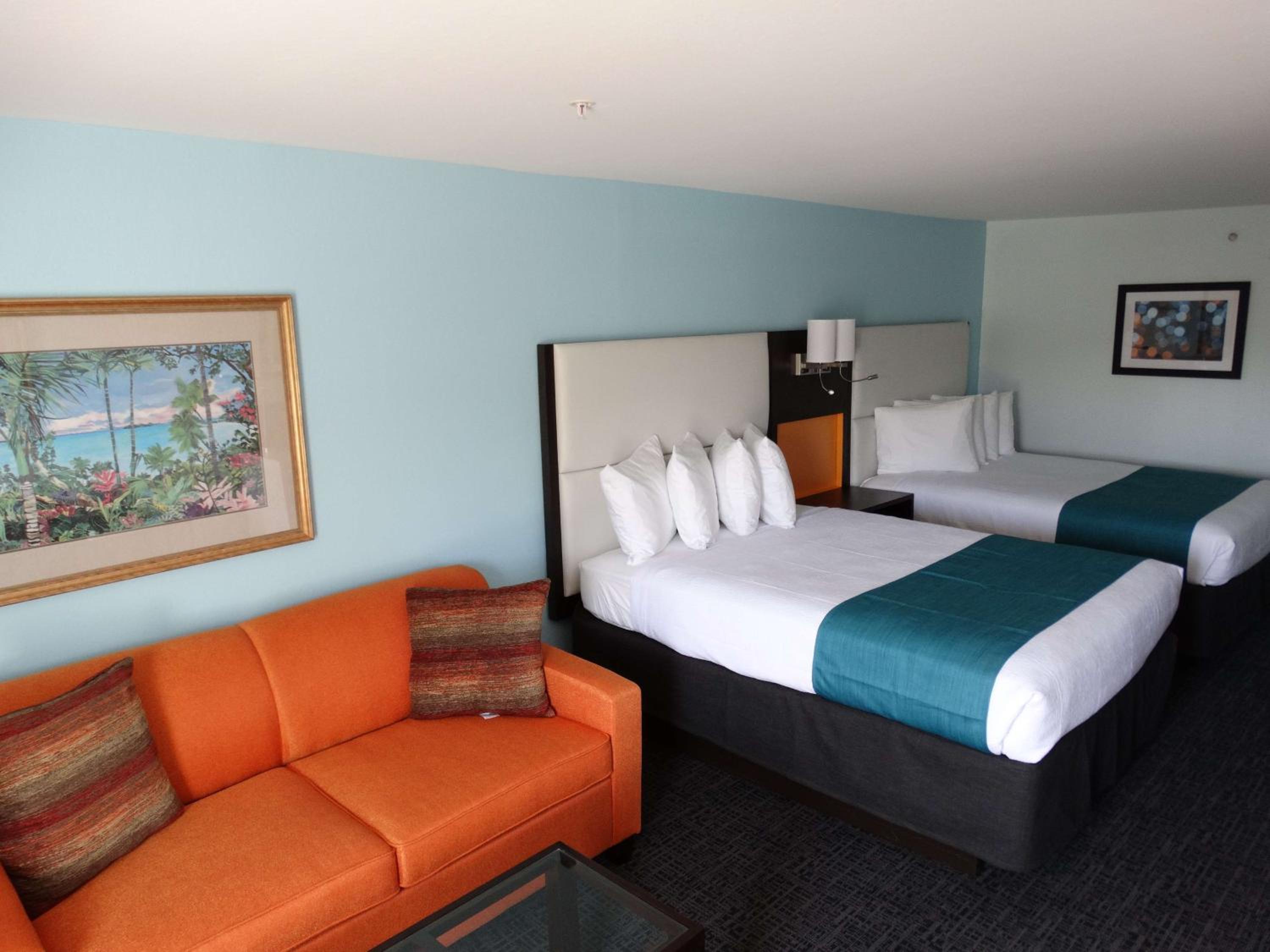 Queen Room with Two Queen Beds and Sofa Bed - Photo 1