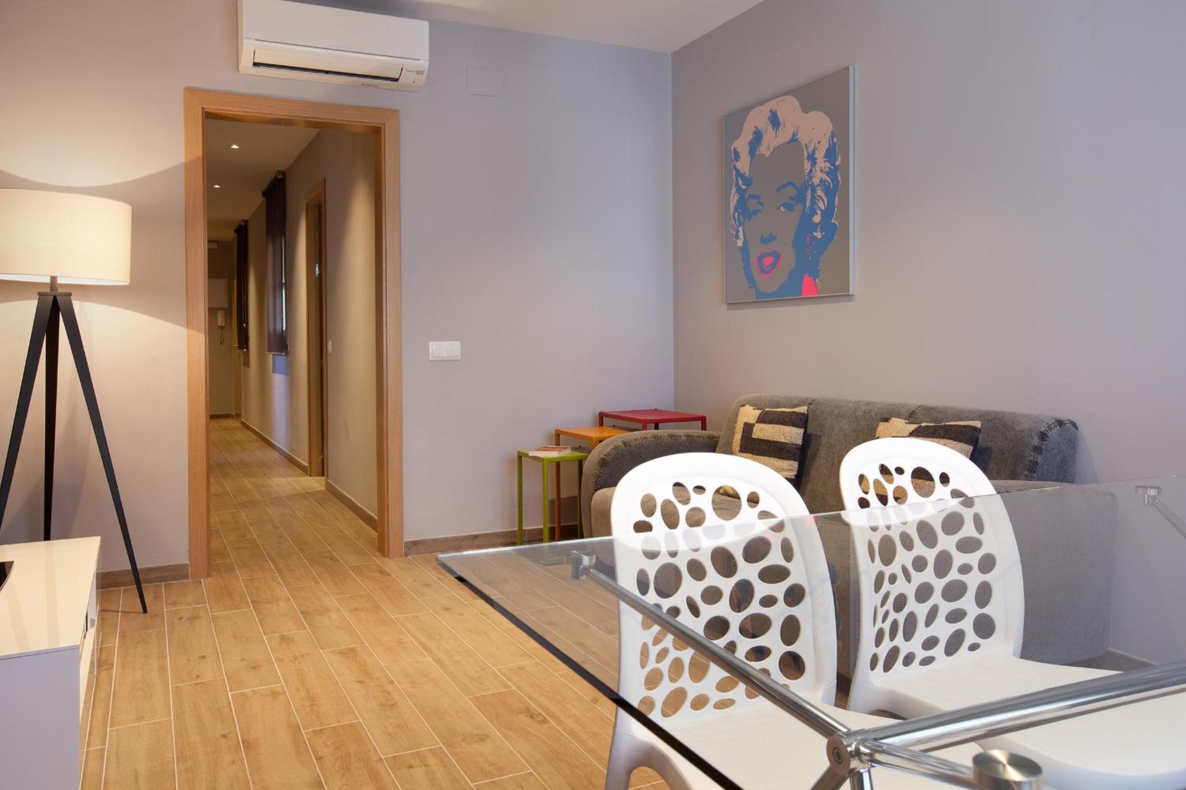 Apartamento de dos habitaciones