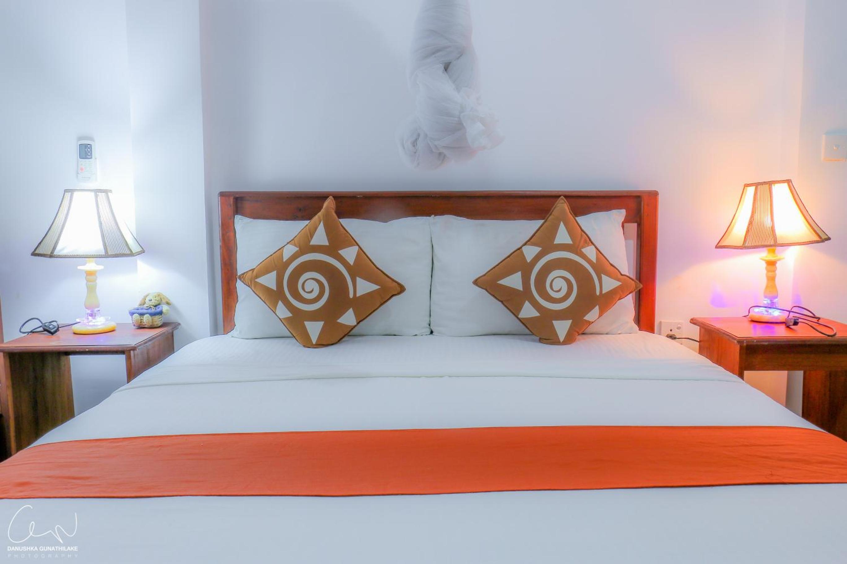Dreibettzimmer mit Poolzugang