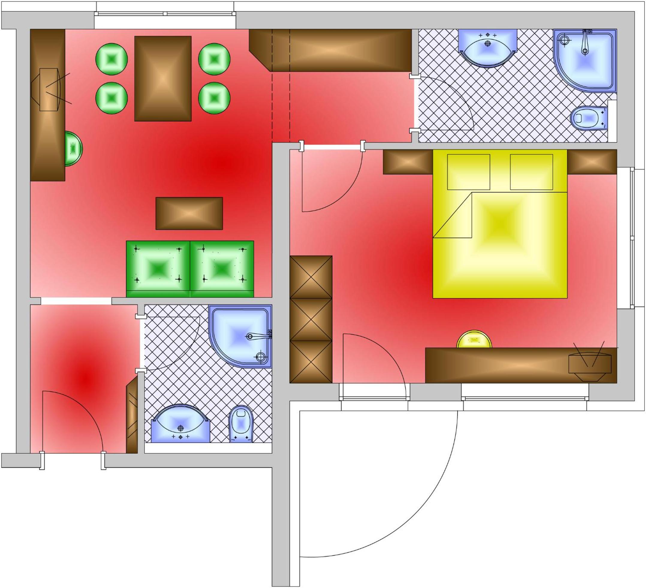 Superior One-Bedroom Apartment