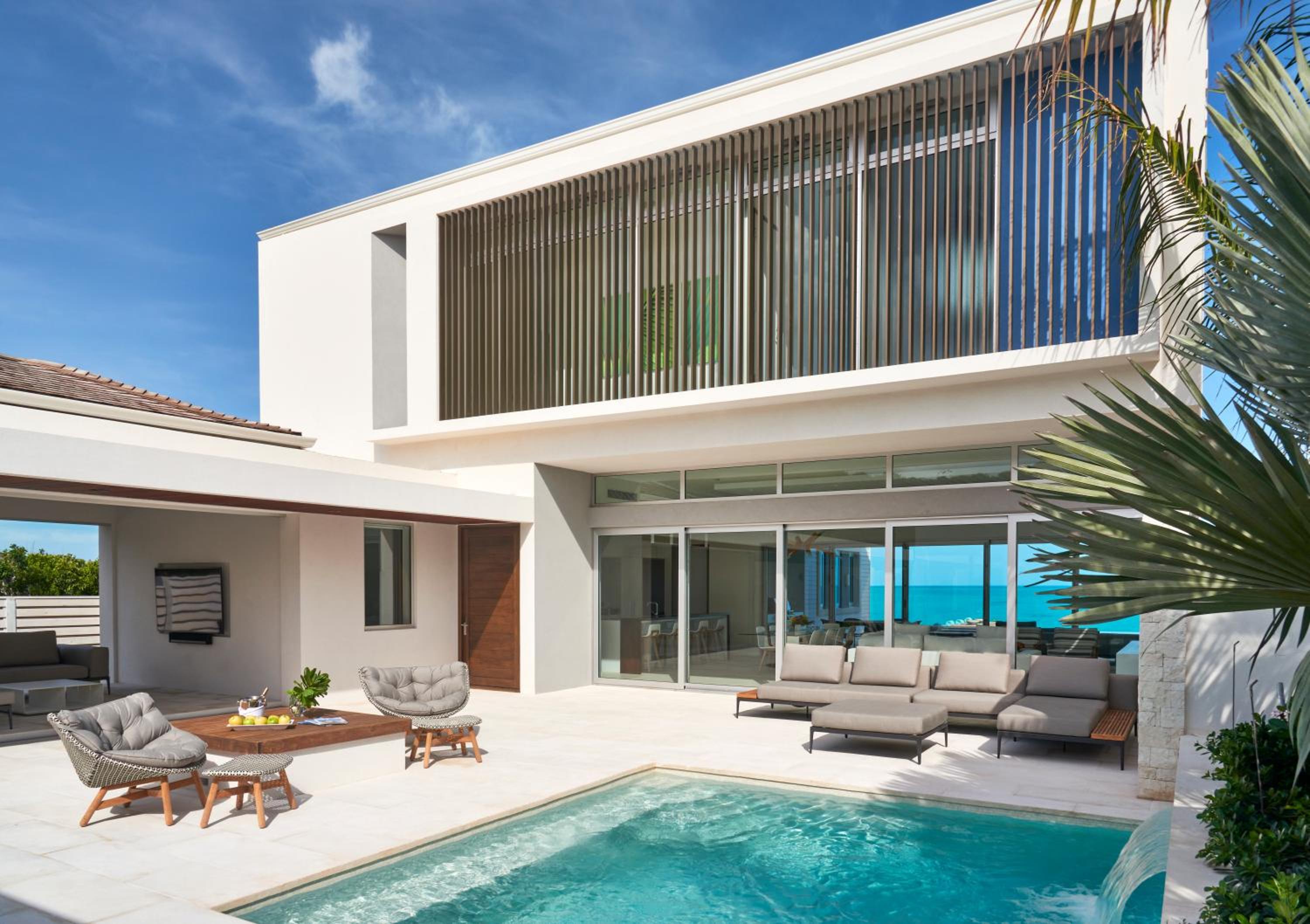 Four-Bedroom Villa - Pool View