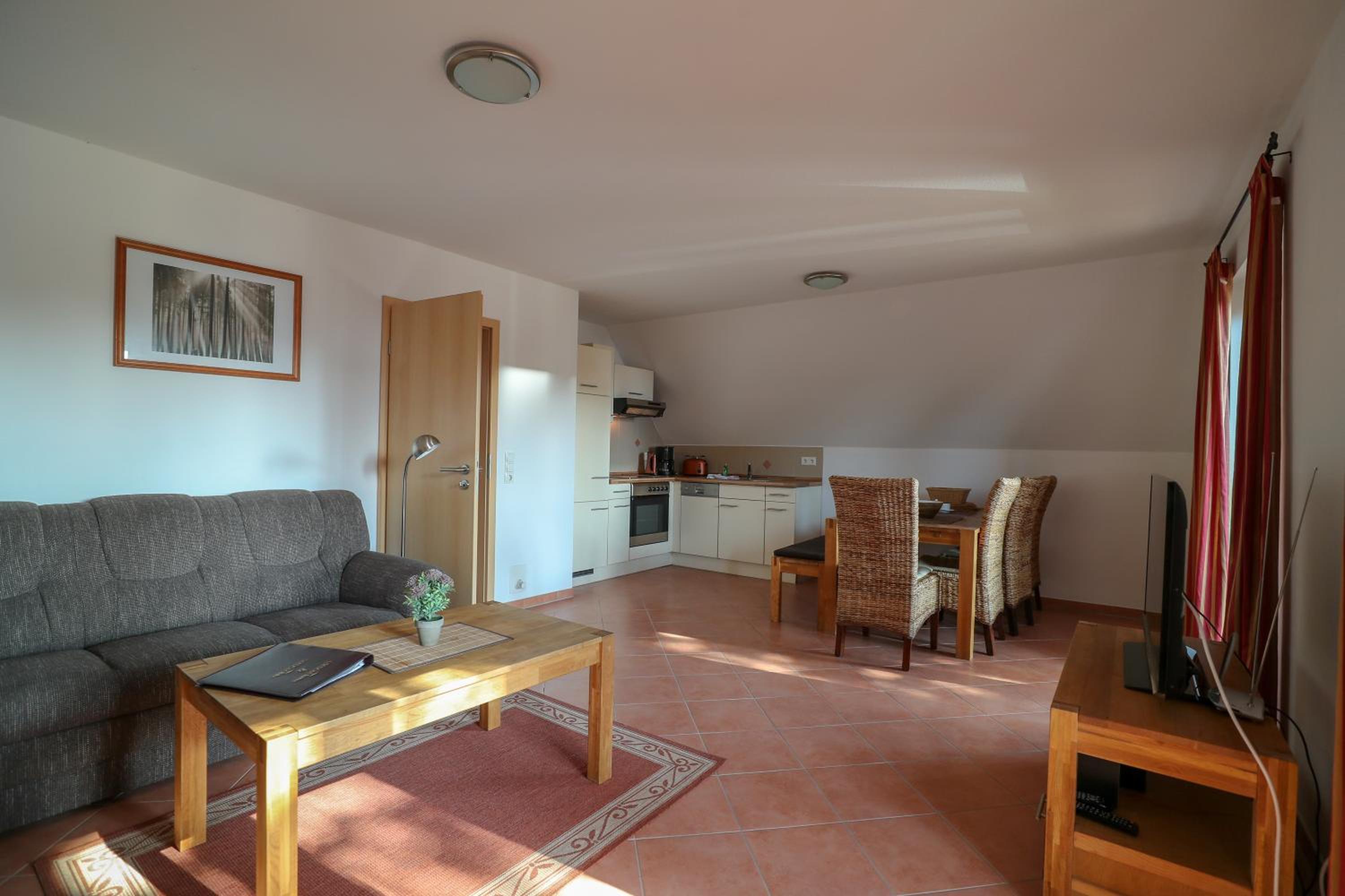 Two-Bedroom Apartment with Balcony