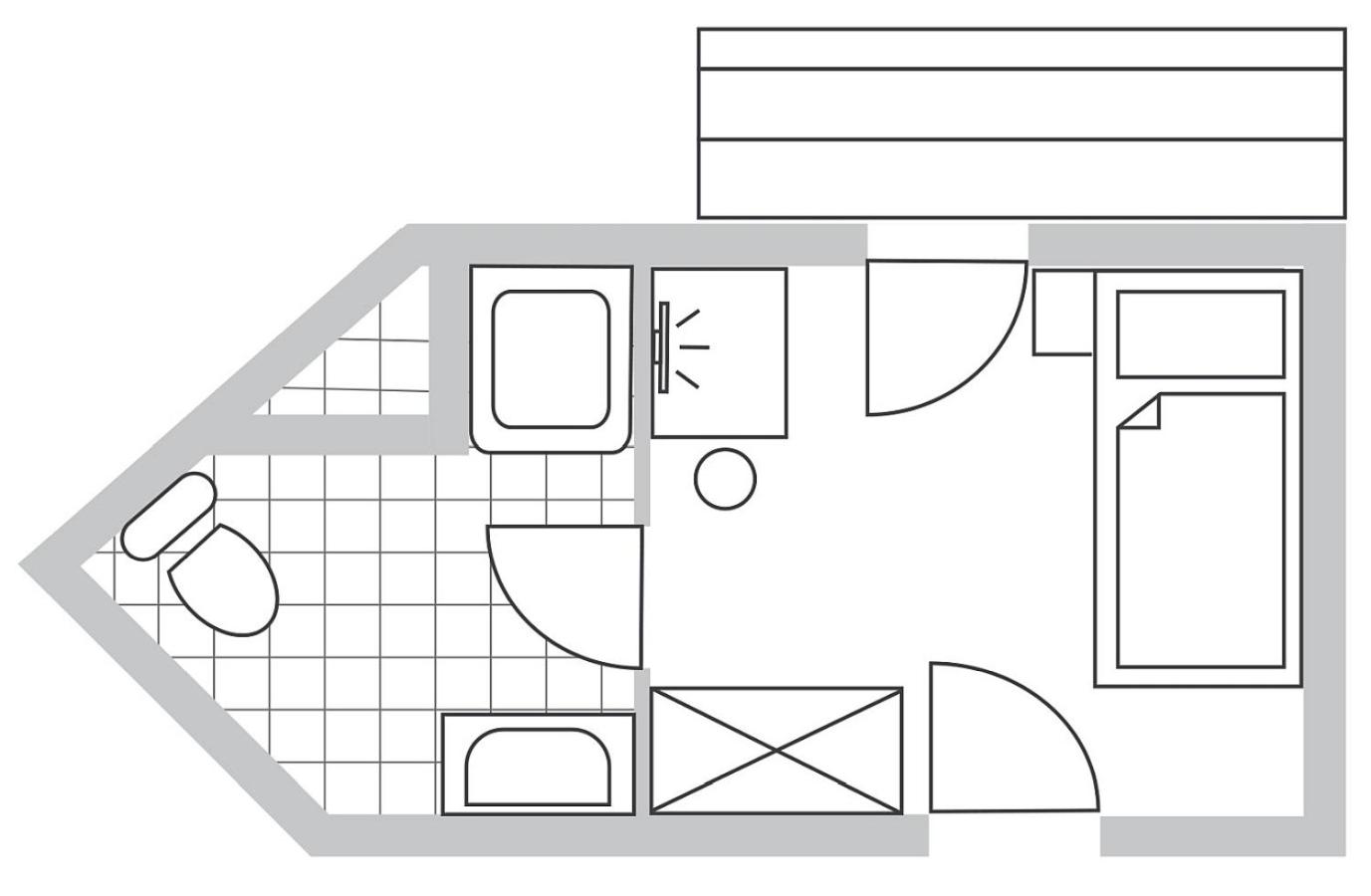 Single Room with Balcony