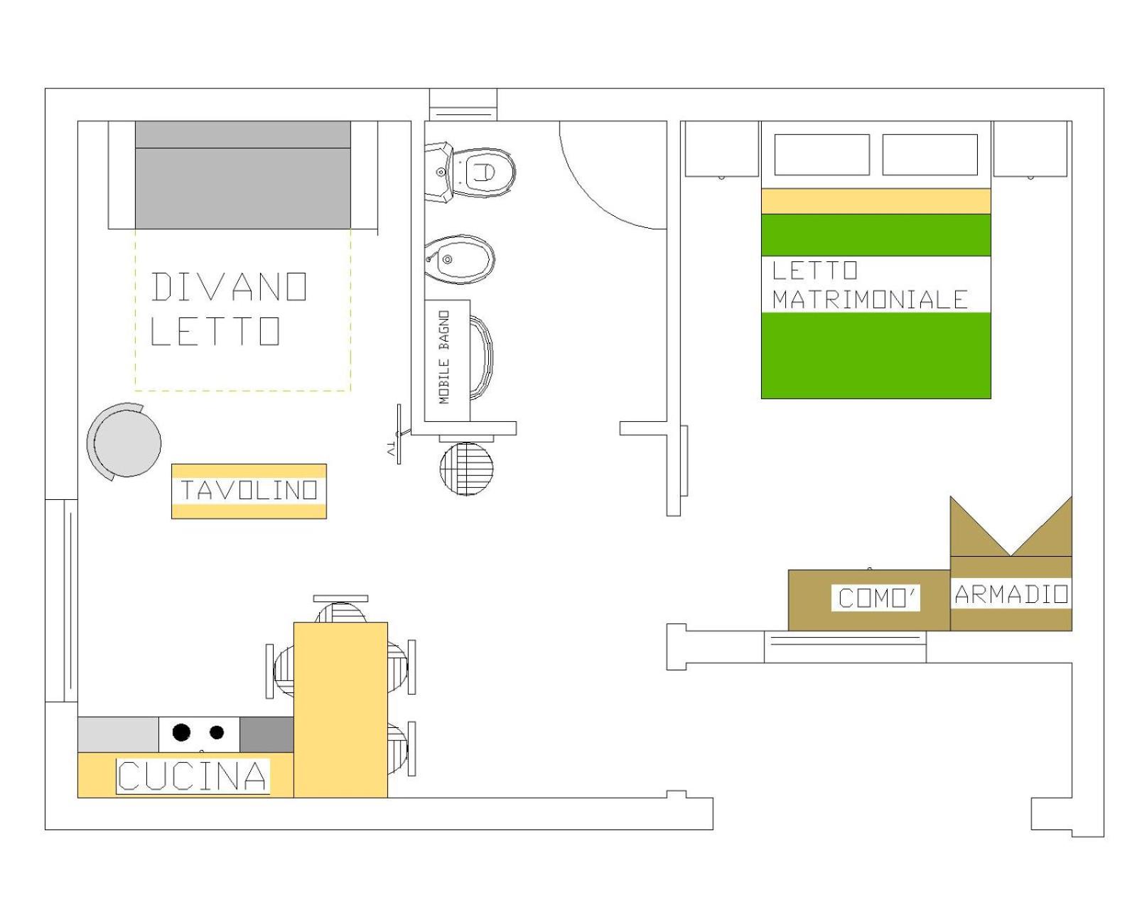 Apartment without Kitchen