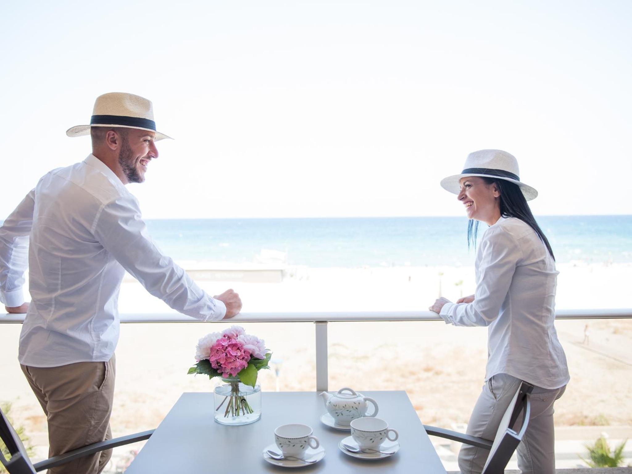 Deluxe Double or Twin Room with Sea view Complimentary Spa Access