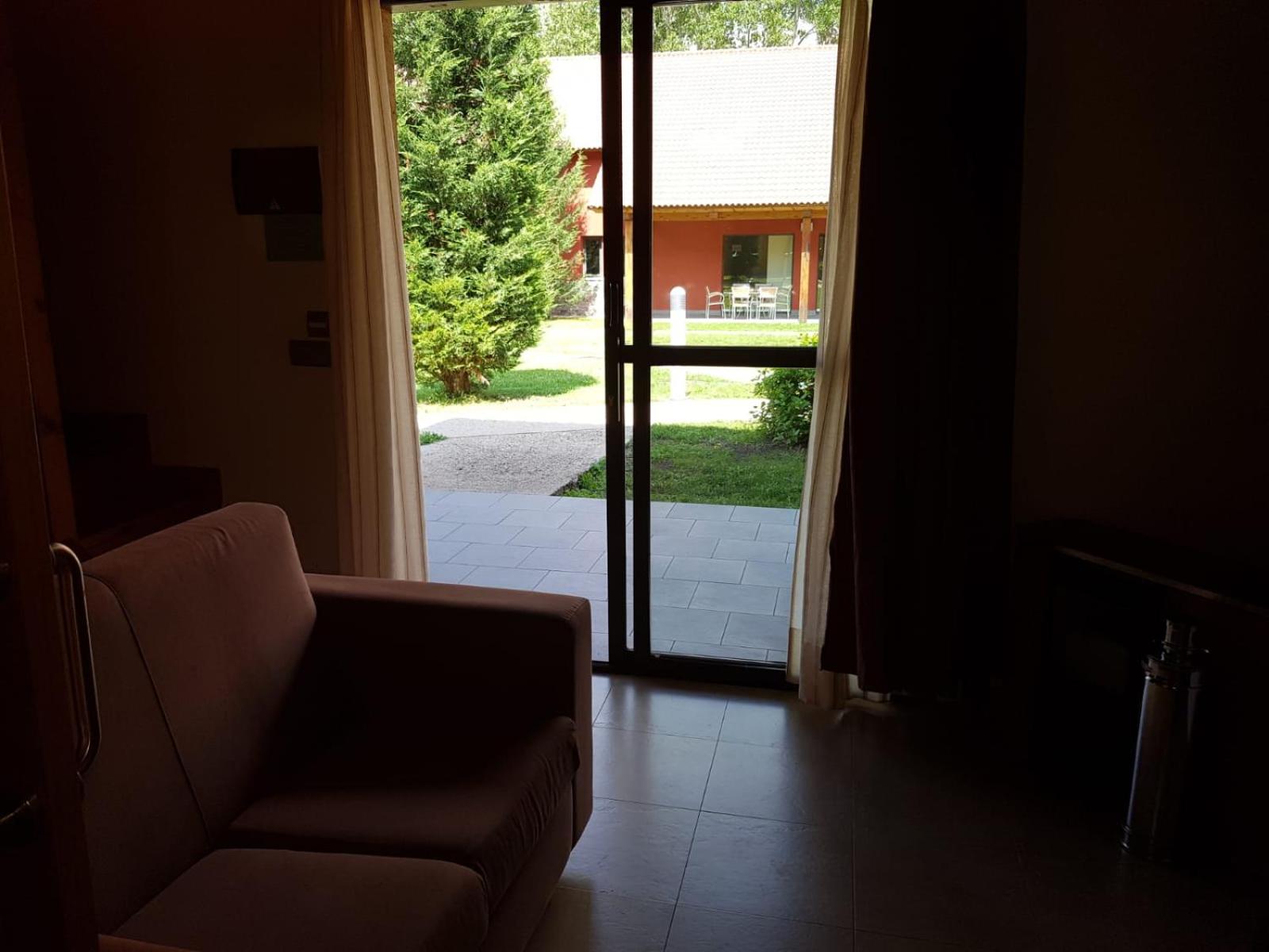 Habitación Cuádruple Con Vista al Jardín