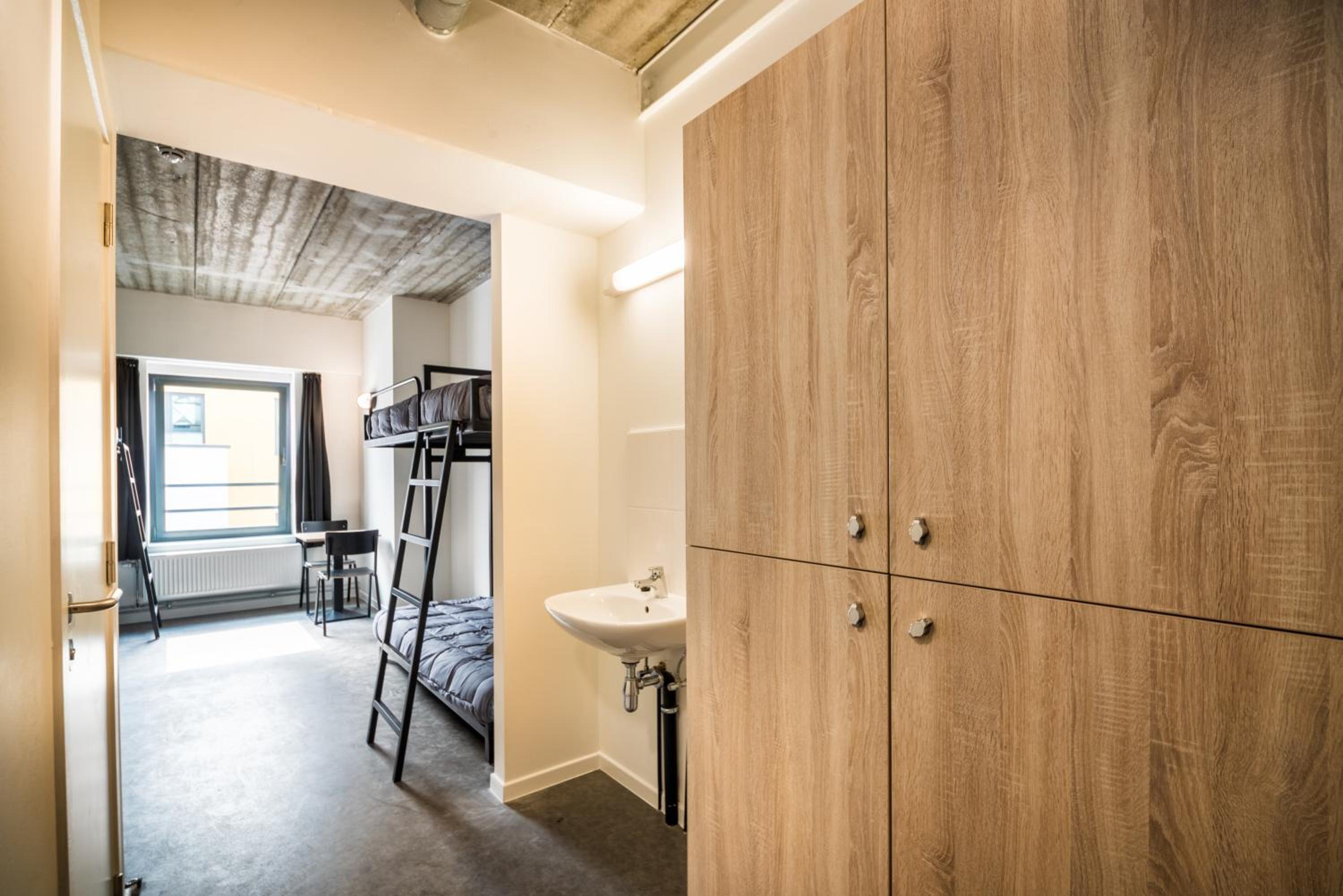 Single Bed in Female Dormitory Room