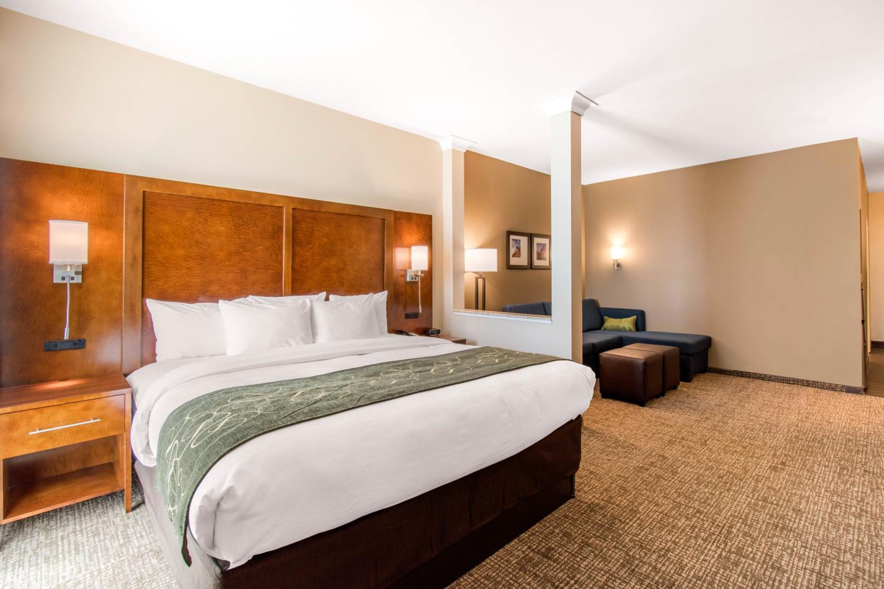 King Suite with Mobility and Hearing Accessible - Non-Smoking
