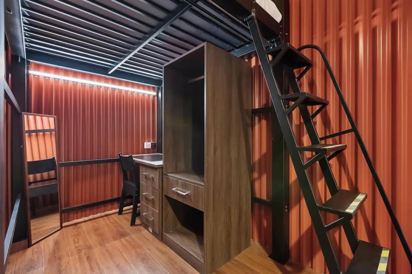 Double Loft Bed in Dorm with Shared Bath photo 3