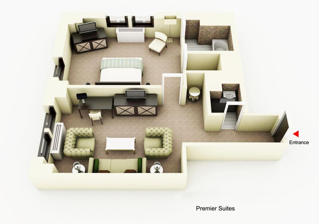Premier One Bedroom Suite with King Bed - Photo 4
