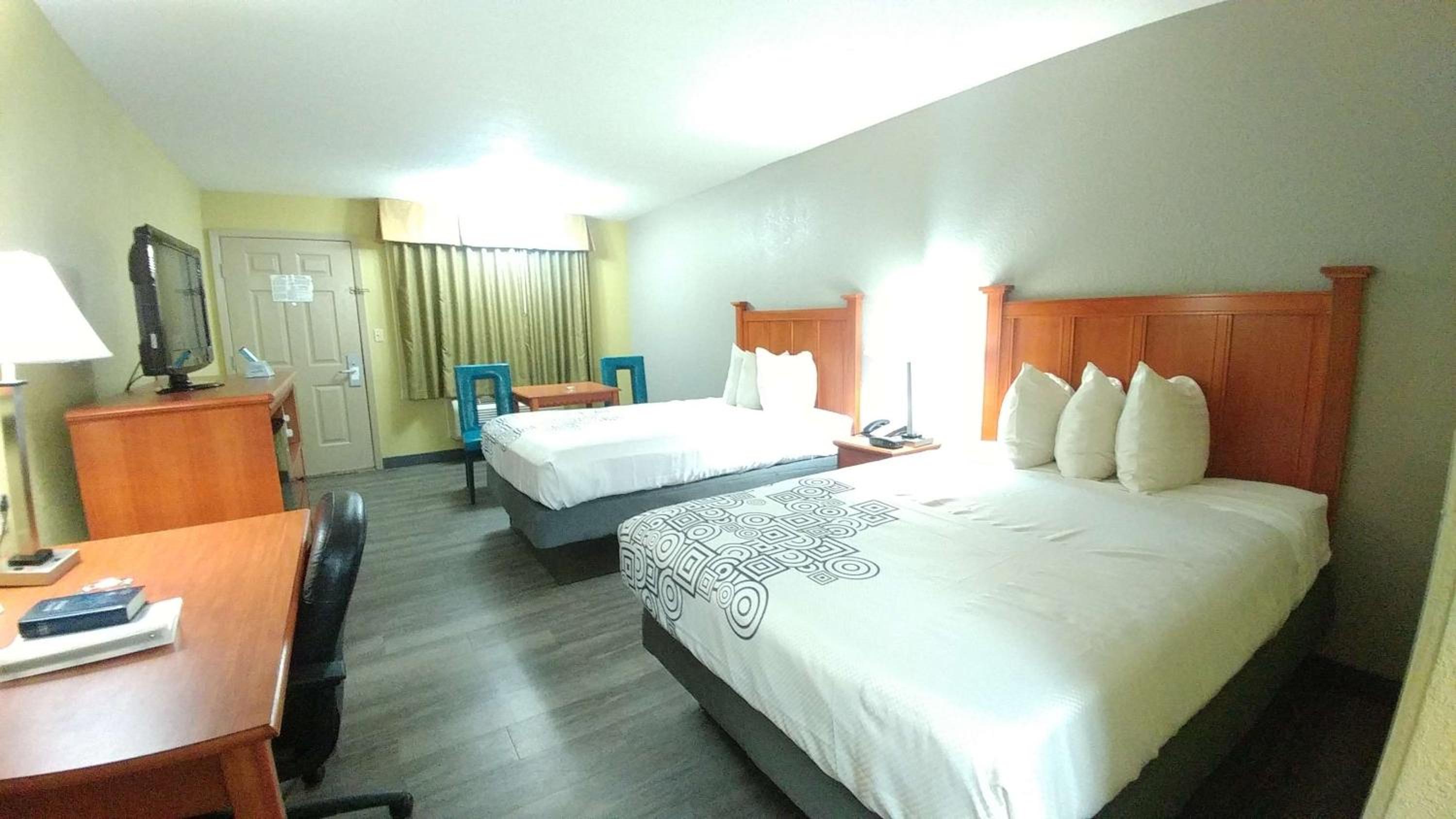 Double Room with Two Double Beds - Pet Friendly/Smoking - Photo 3