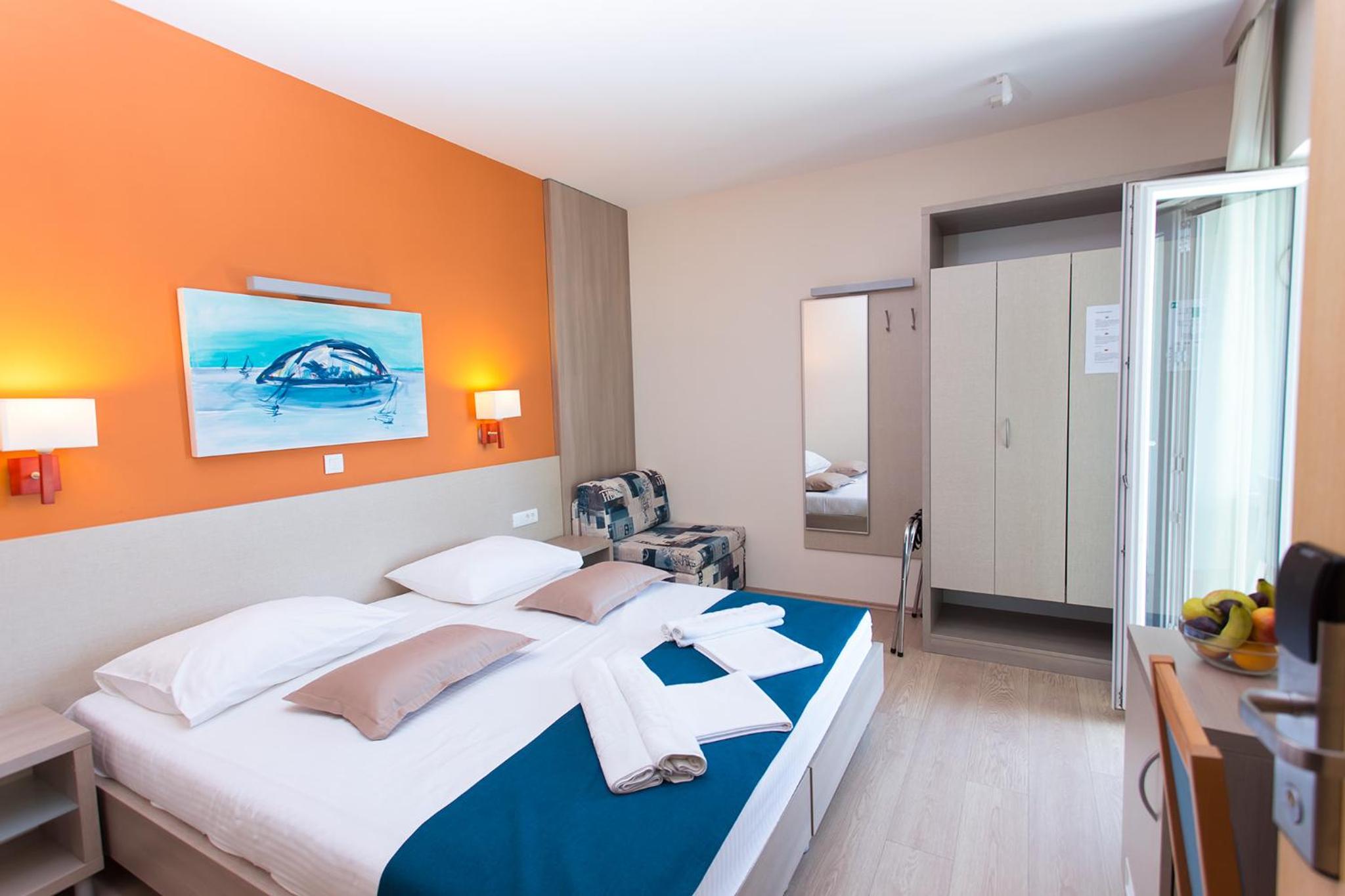 Standard Double Room with Side Sea View