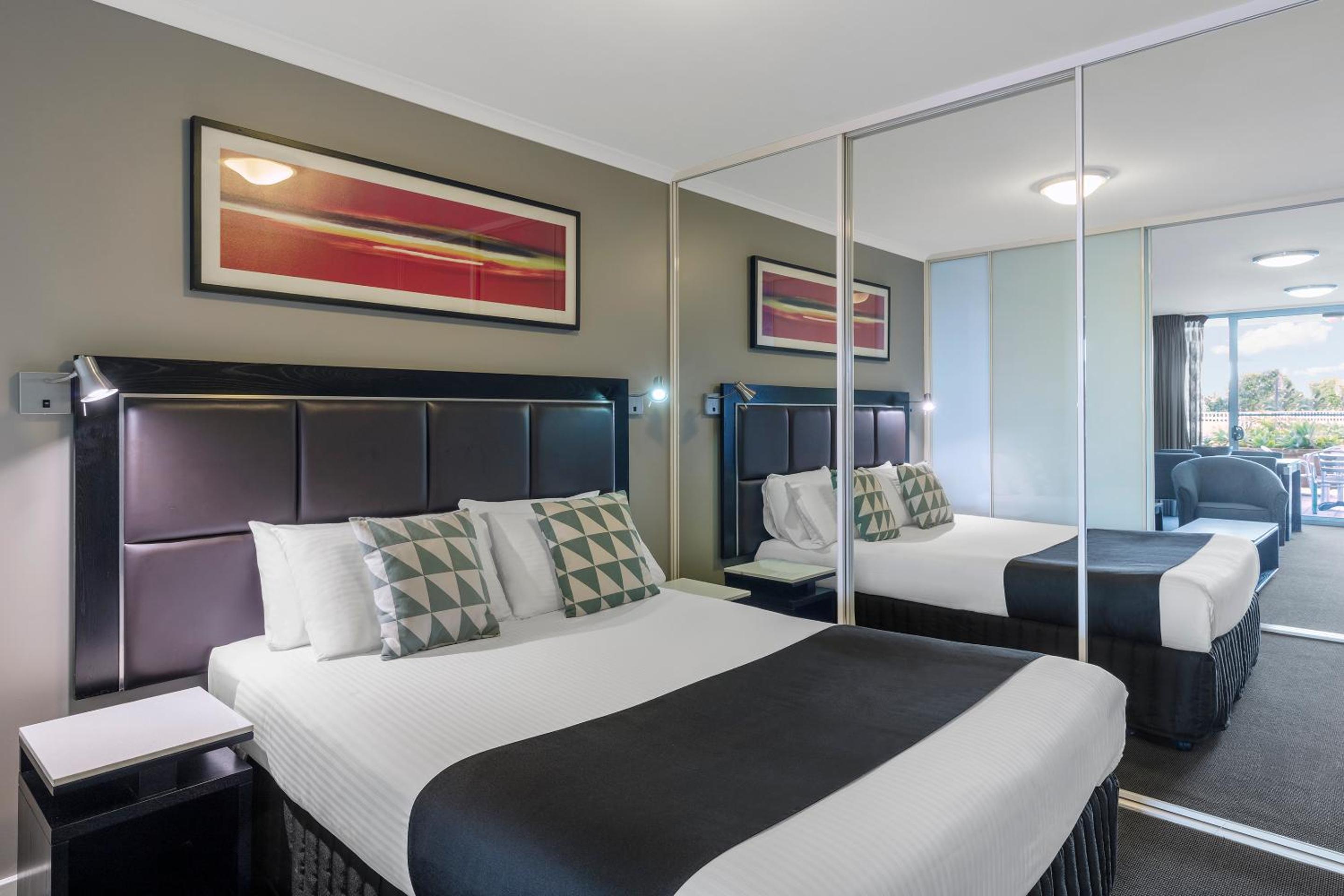 Two-Bedroom Deluxe Poolside Apartment