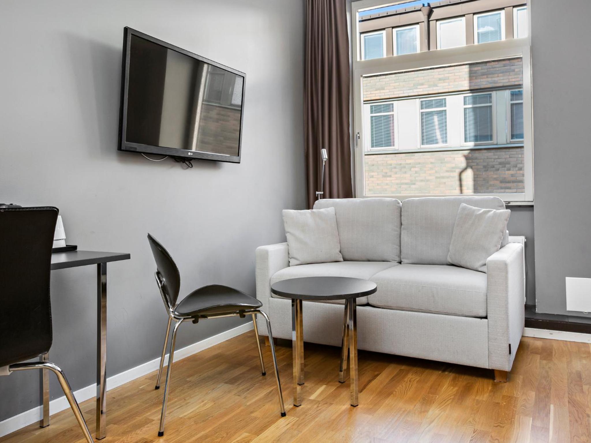 Family Room with King Bed and Sofa Bed