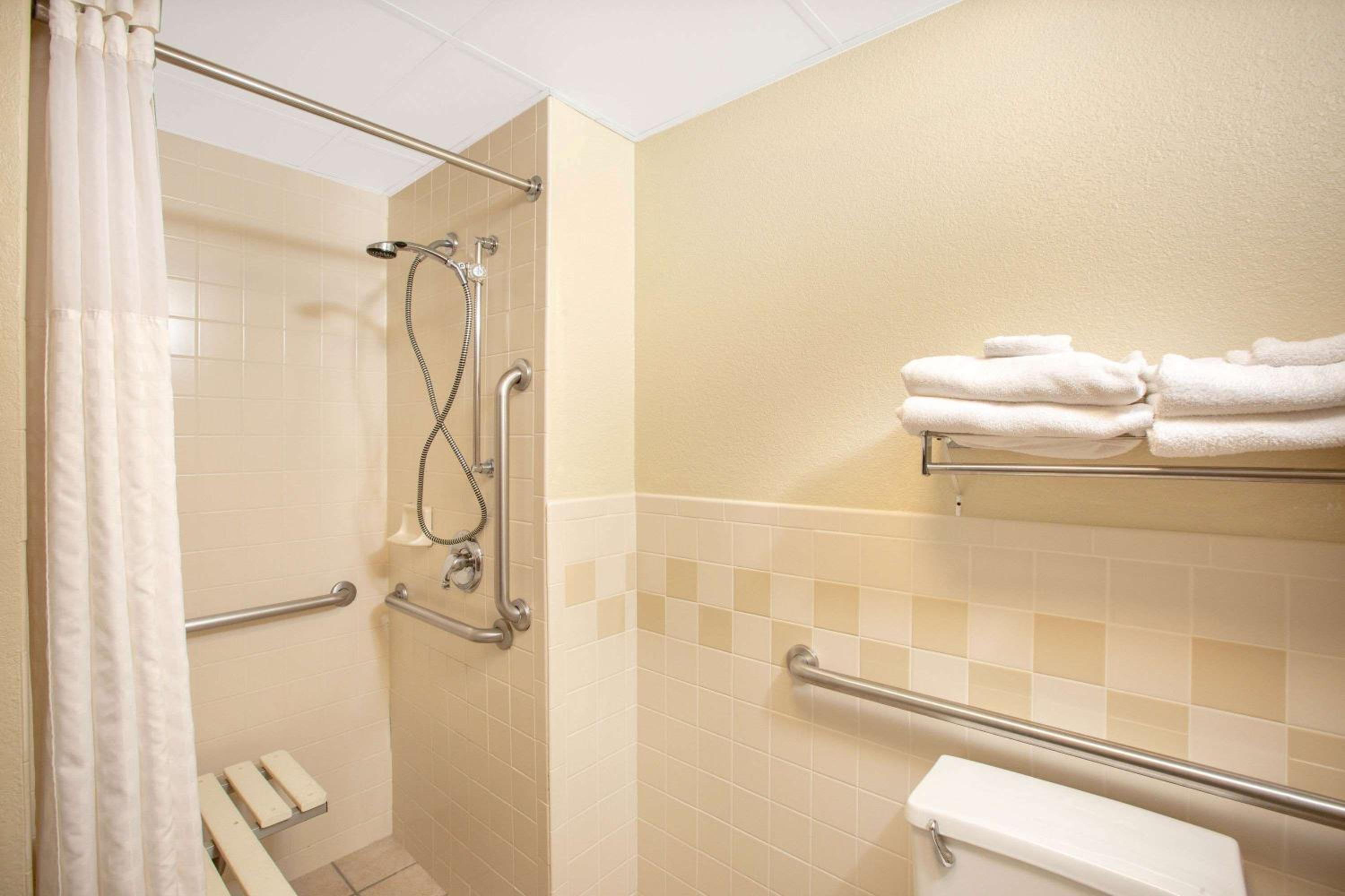 King Room with Roll-In Shower - Mobility Accessible/Non-Smoking
