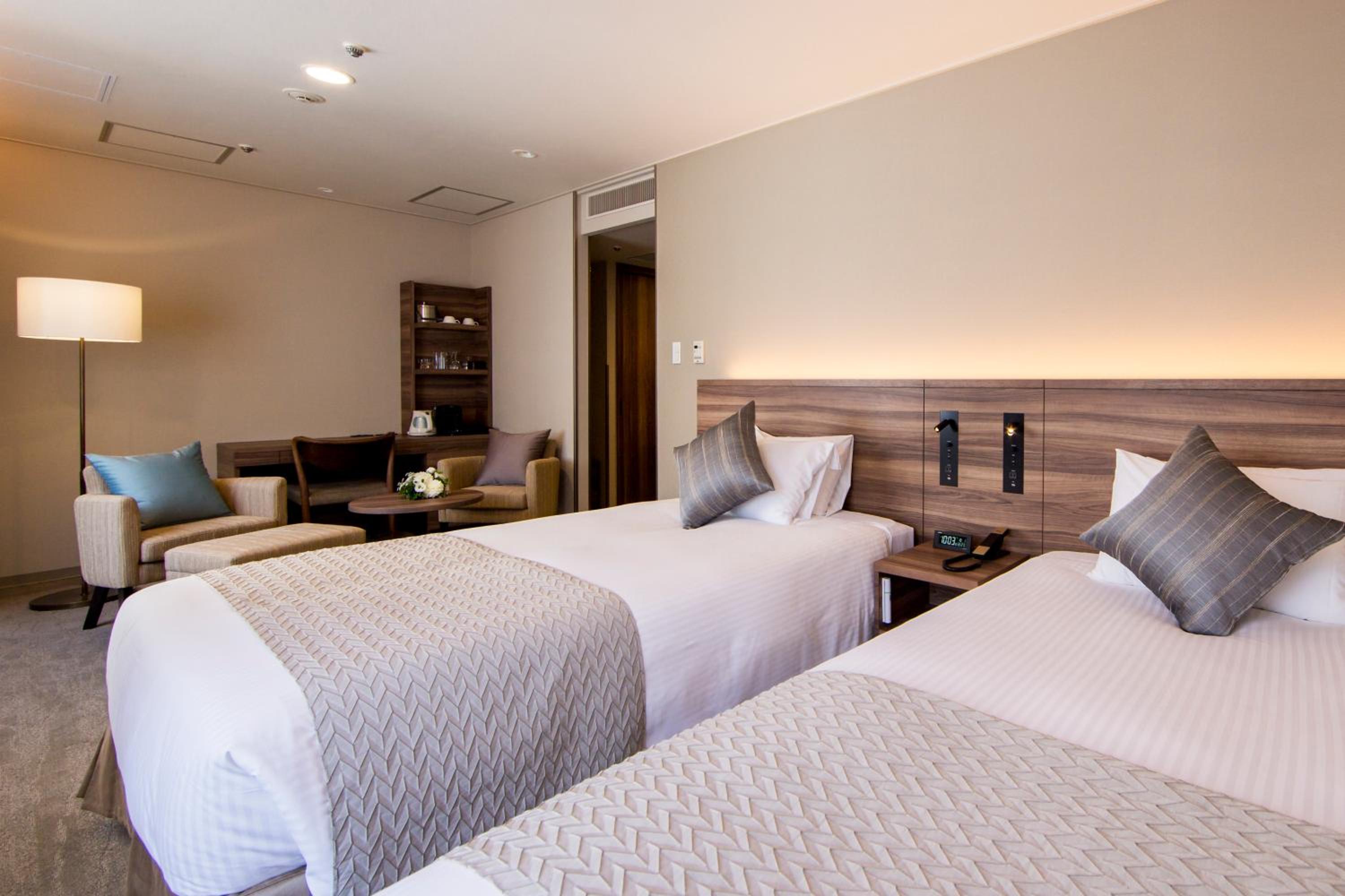 Luxury Twin Room with no view - Non-Smoking - Photo 2