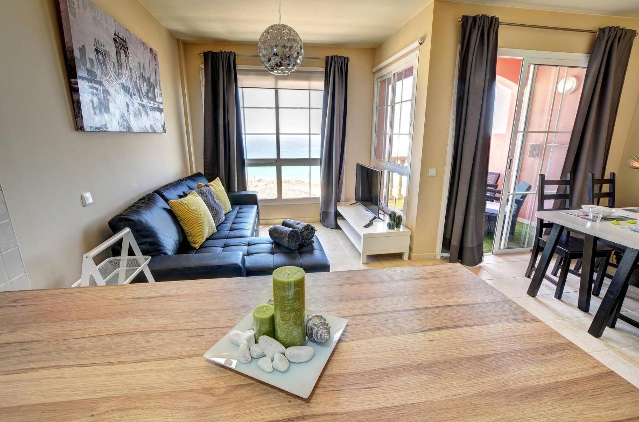 Apartamento con vista al mar