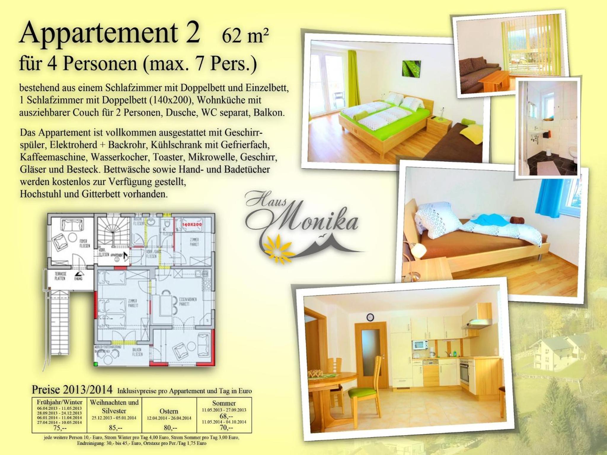 Two-Bedroom Apartment with Balcony photo 3