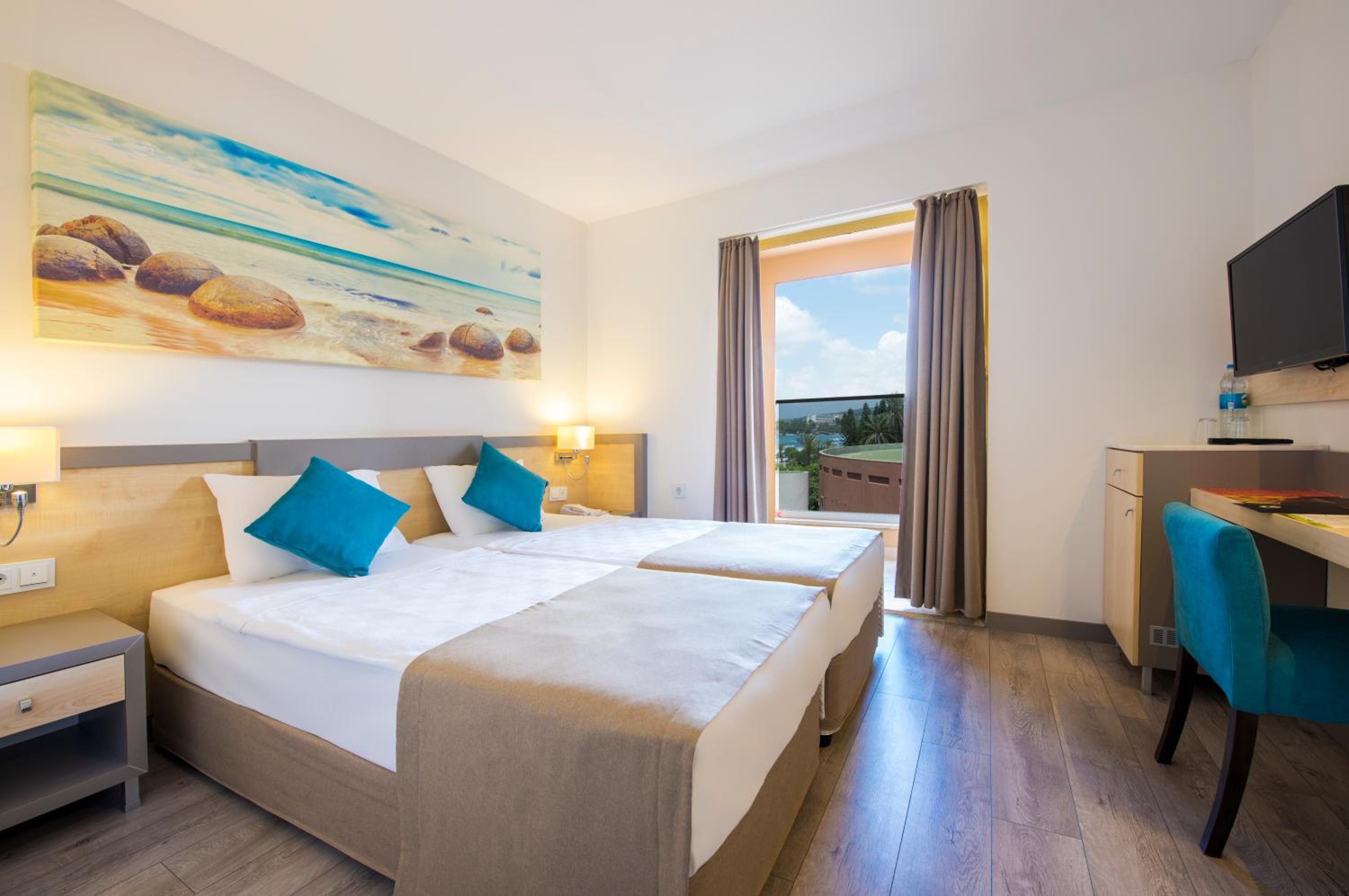 Family Room with Side Sea View