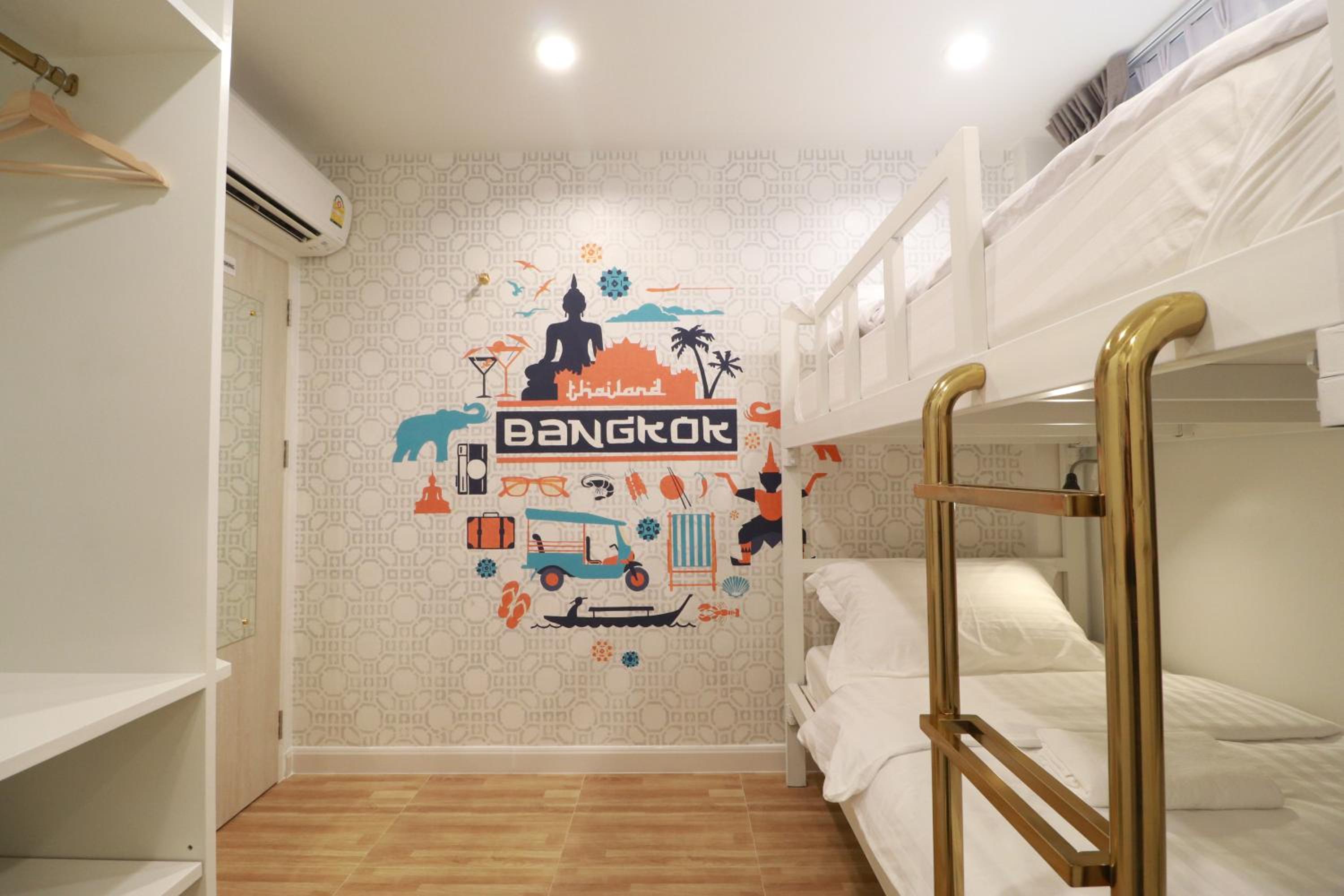 Twin Room with Private Bathroom - No Window (Bunk Bed)