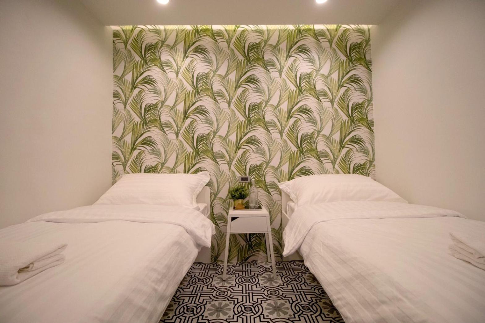 Twin Room with Private Bathroom (No Window)