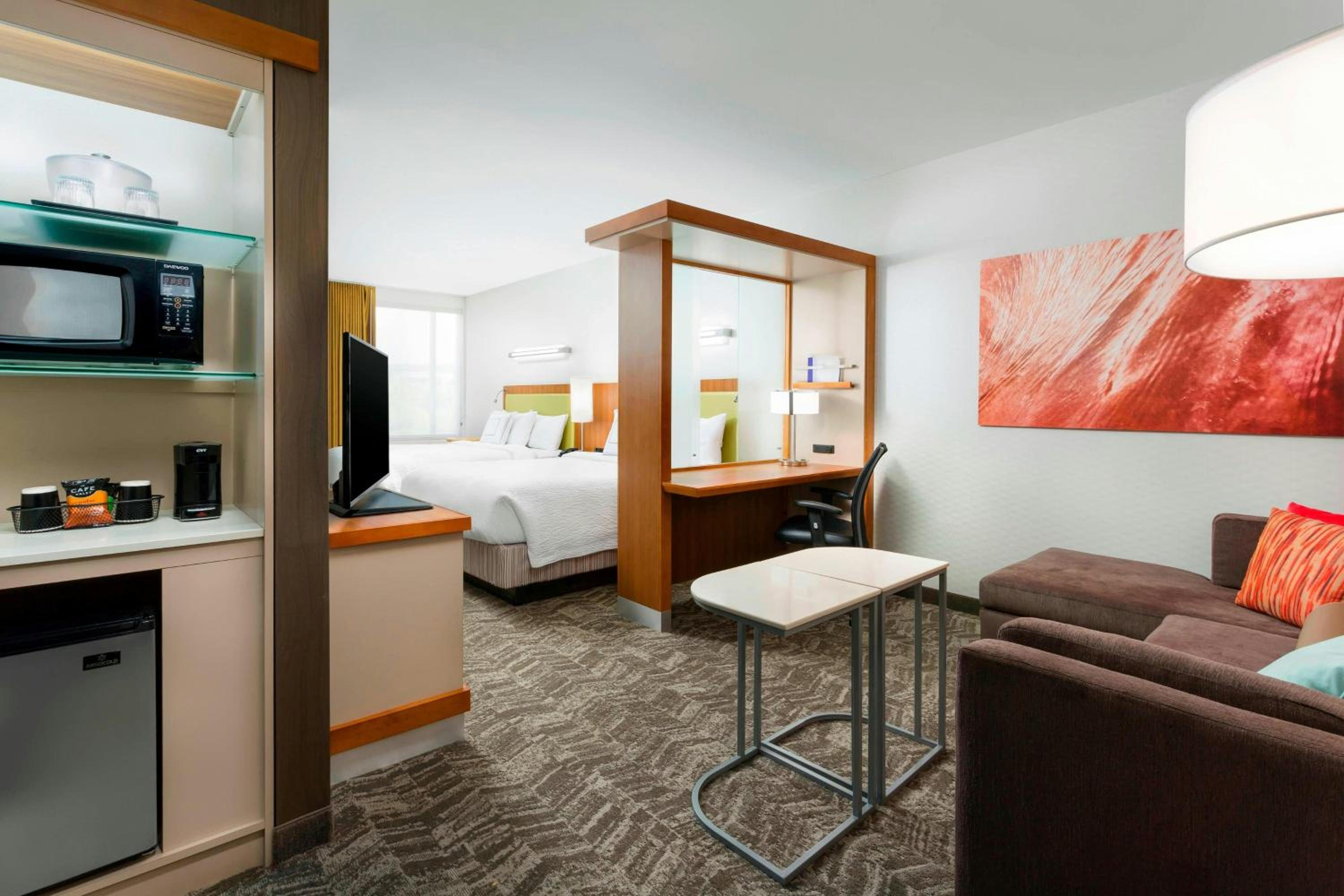 Queen Suite with Two Queen Beds and Sofa Bed