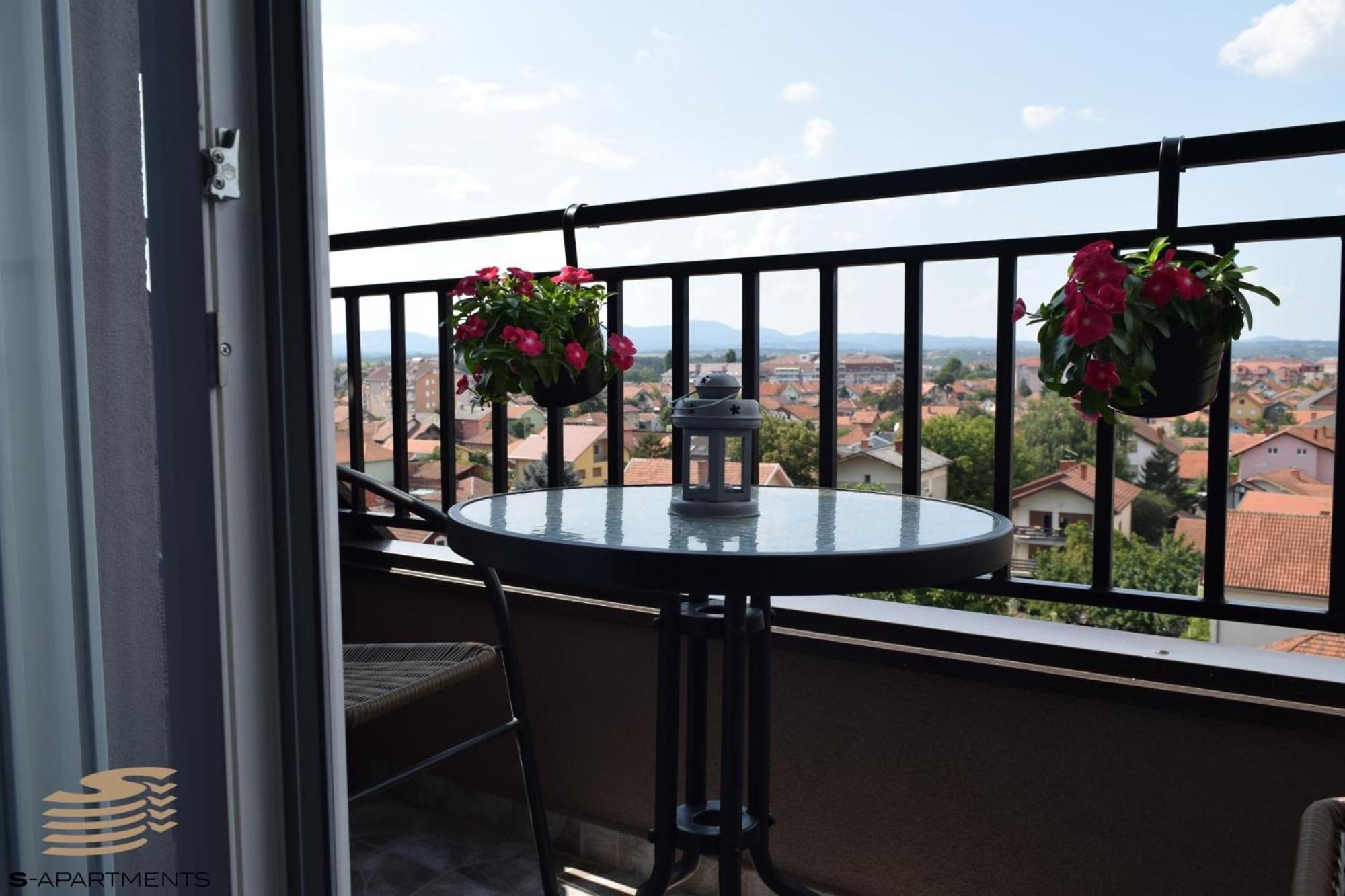 Two-Bedroom Apartment with Balcony