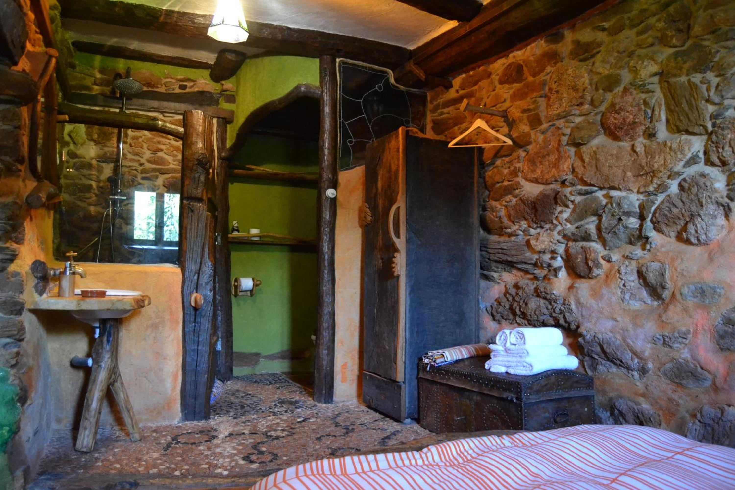 Apartamento de una habitación con vista al jardín