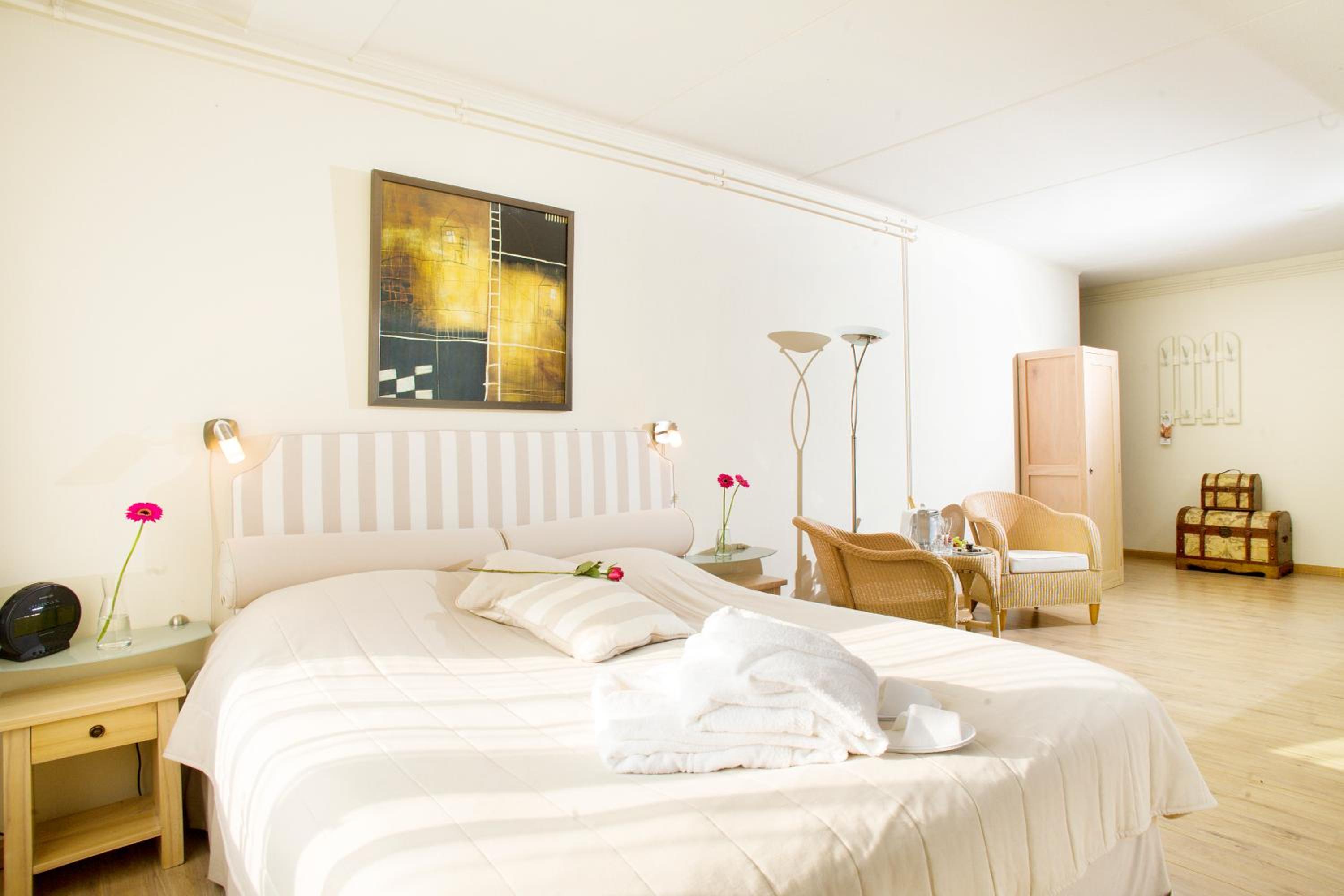 Luxe tweepersoonskamer met balkon