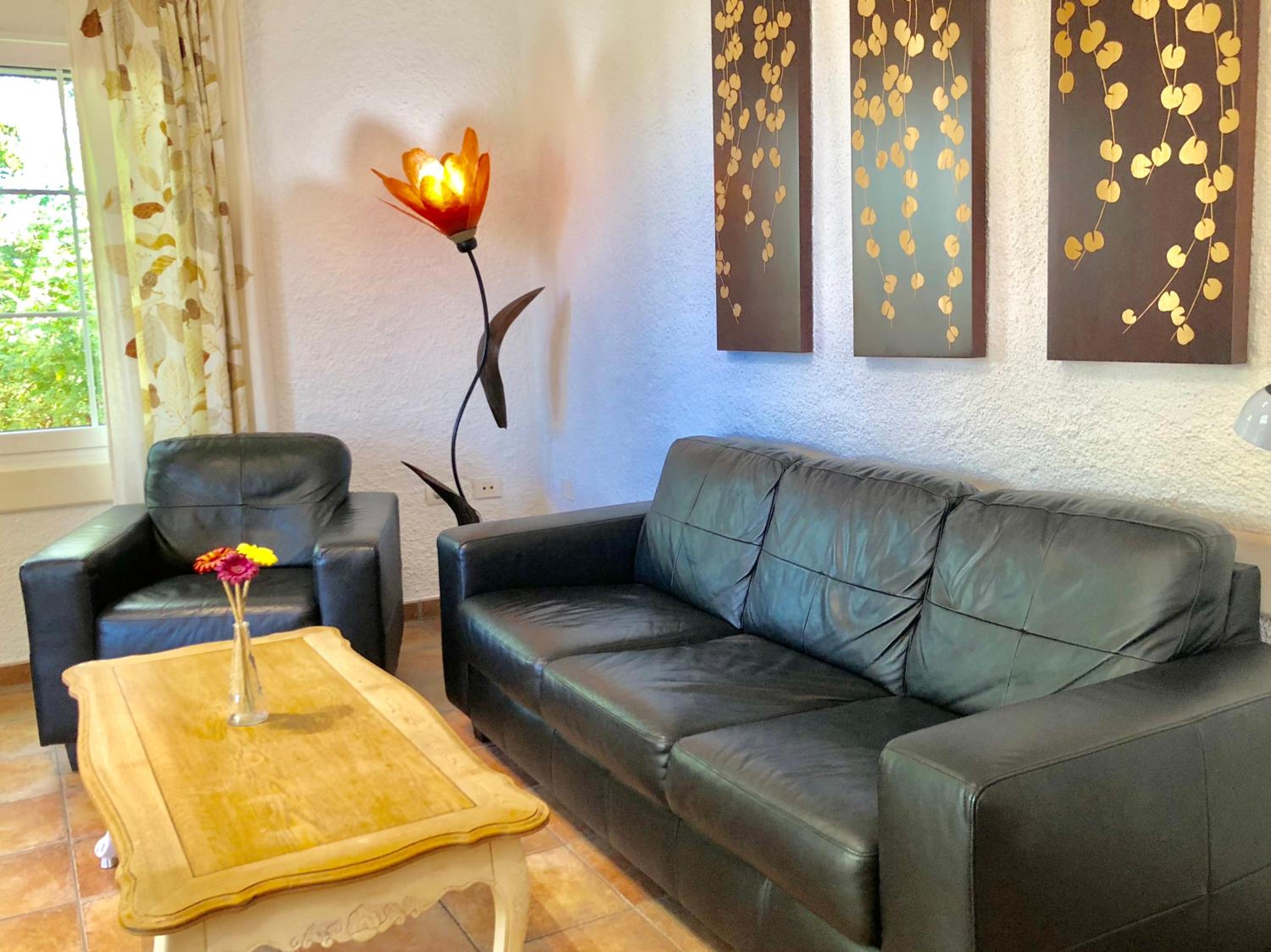 Apartamento con vista al jardín