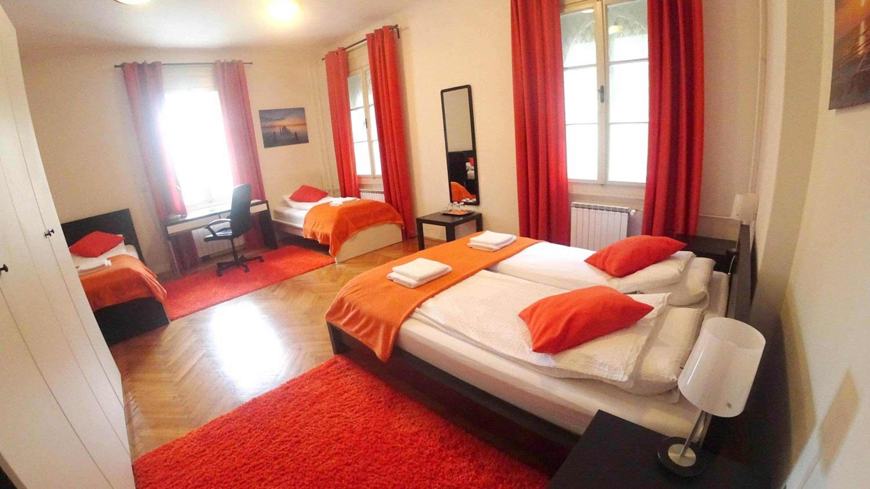 Quadruple Room with Shared Bathroom