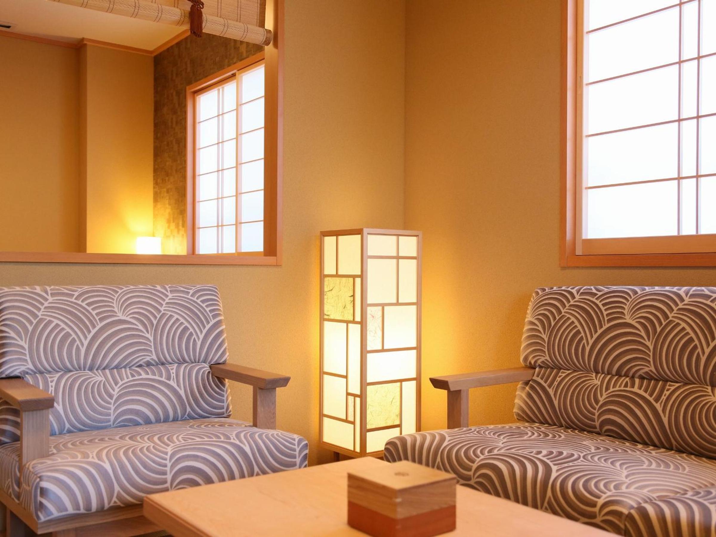Quadruple Room with Tatami Area with Open Air Bath and Garden View - Non-Smoking	 - Photo 12