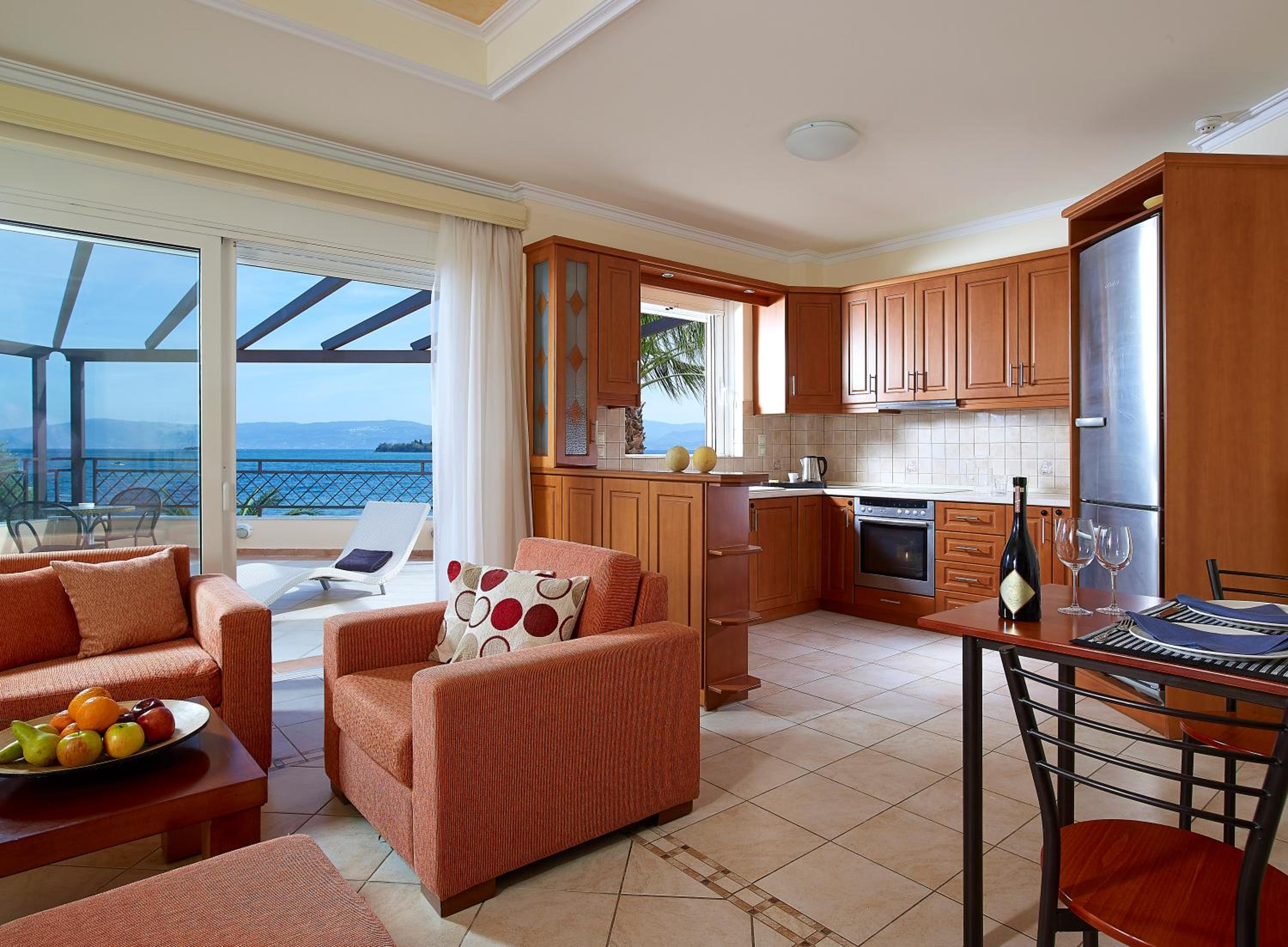 Executive Two-Bedroom Suite with Sea View