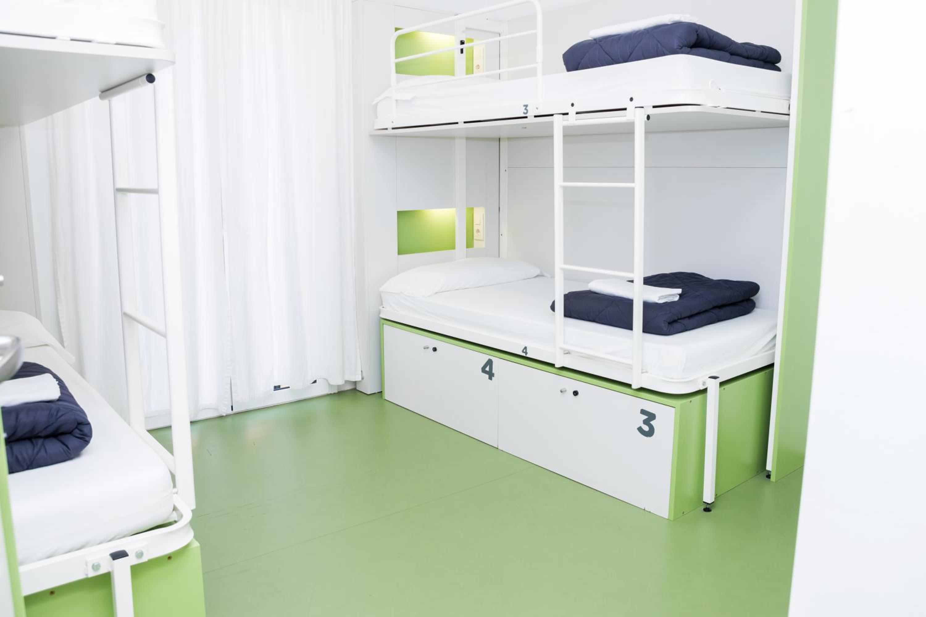 Cama en habitación compartida de 4 camas
