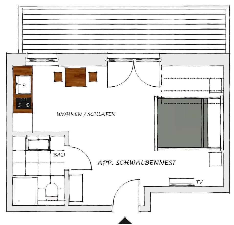 Apartment with Shower - Photo 3