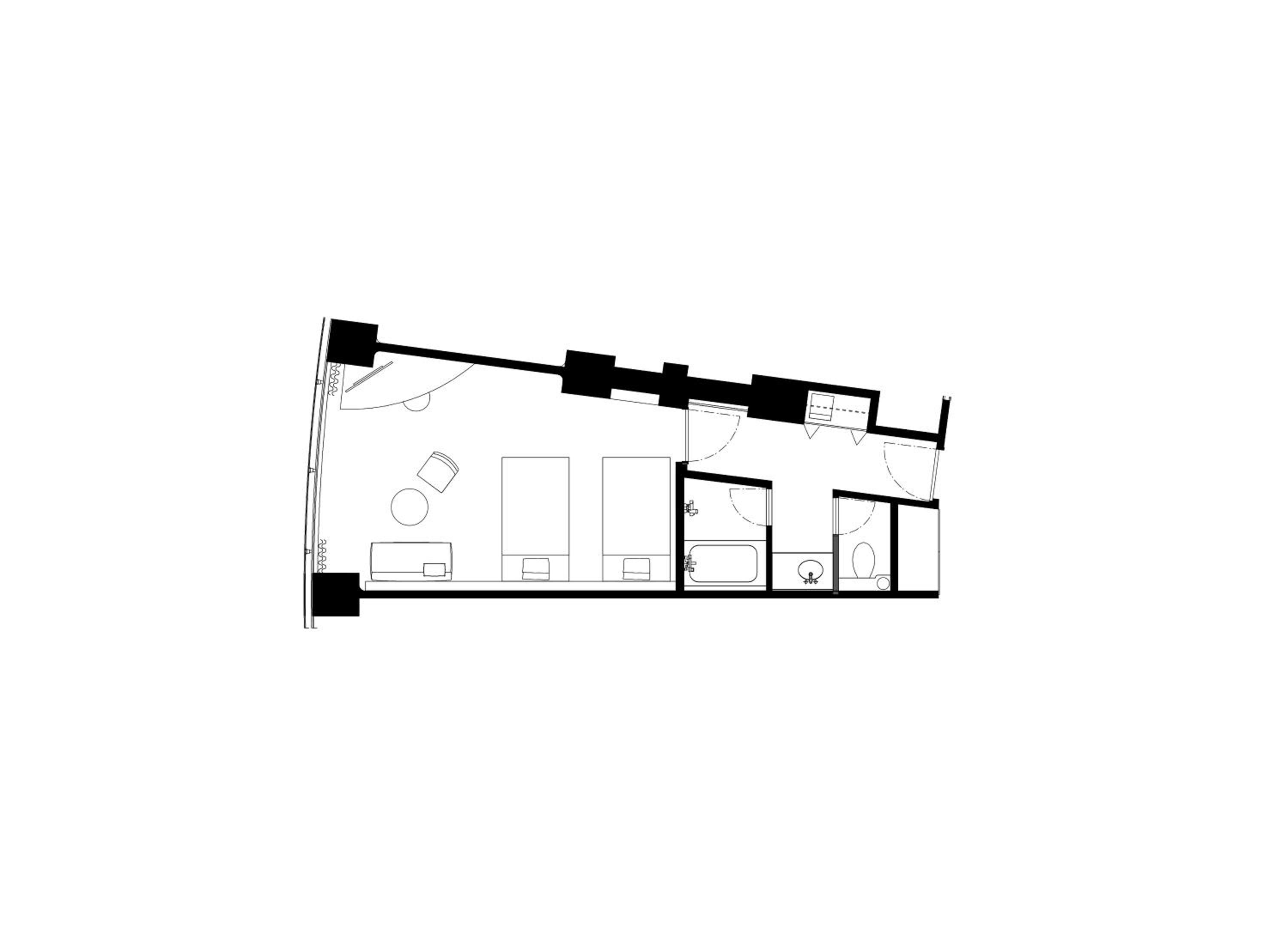 Superior Twin Room 5-20F Non-Smoking - Photo 2