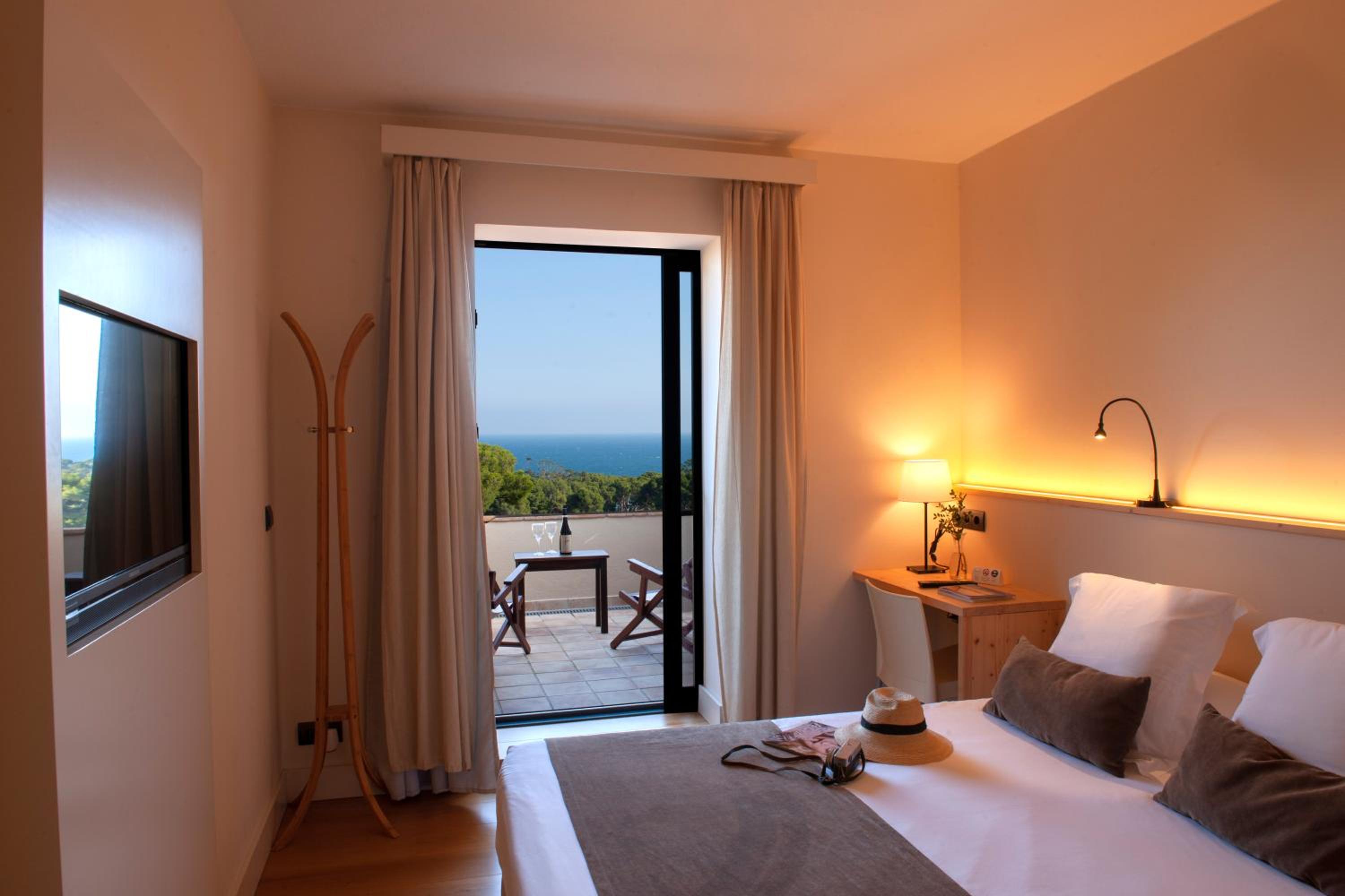 Habitación Doble con Terraza y Vista al Mar