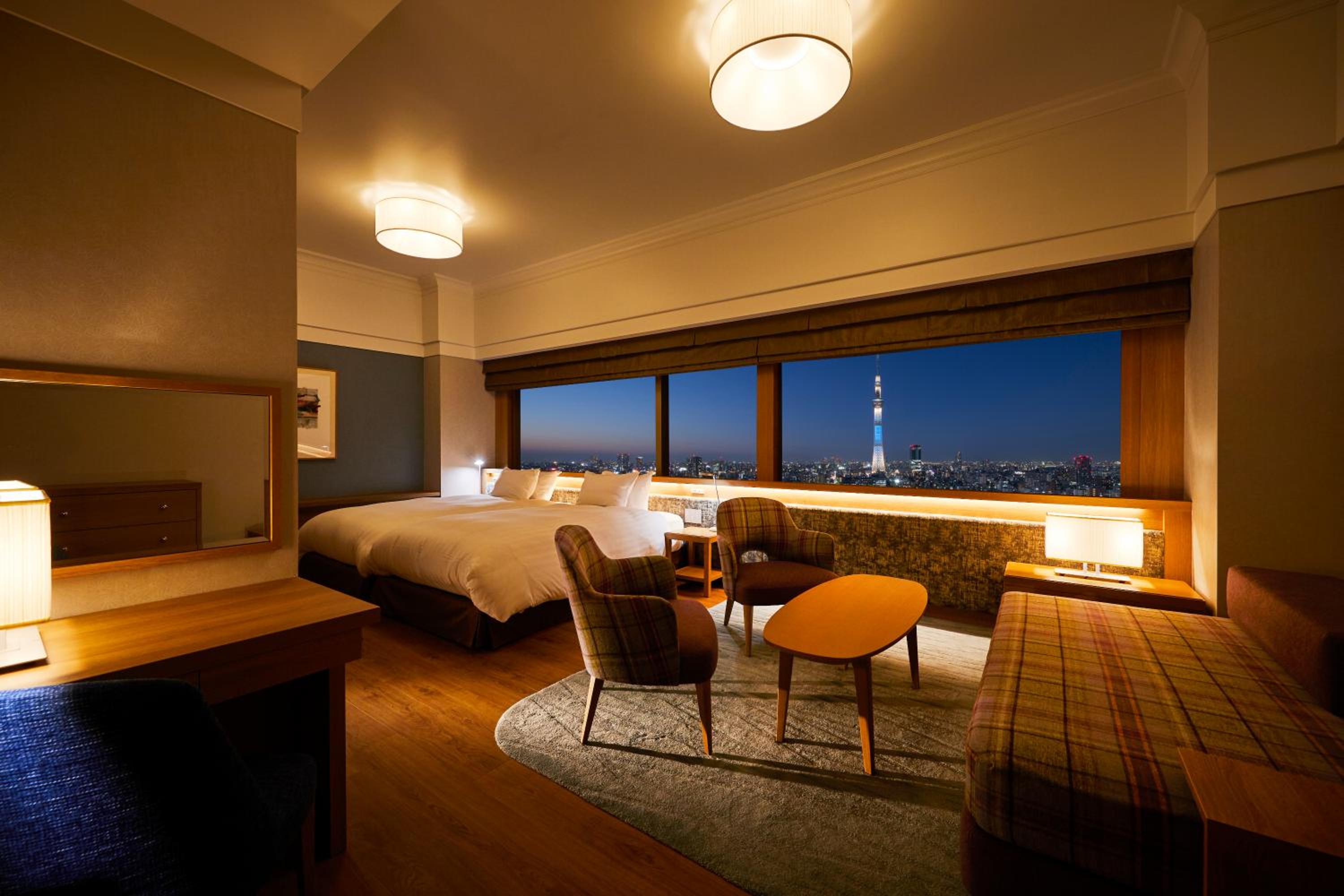 Deluxe Twin Room with Tokyo Sky Tree View
