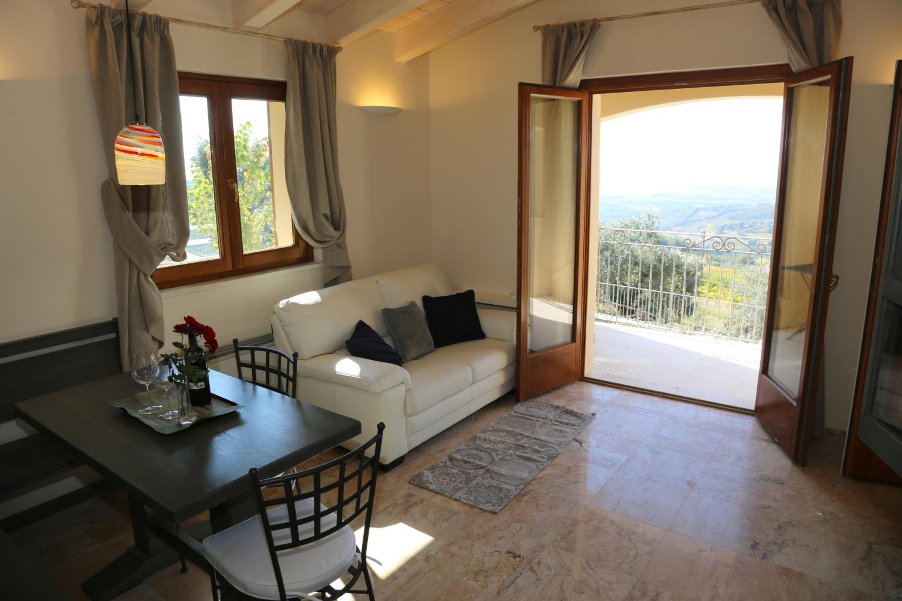 Two-Bedroom Apartment with Balcony