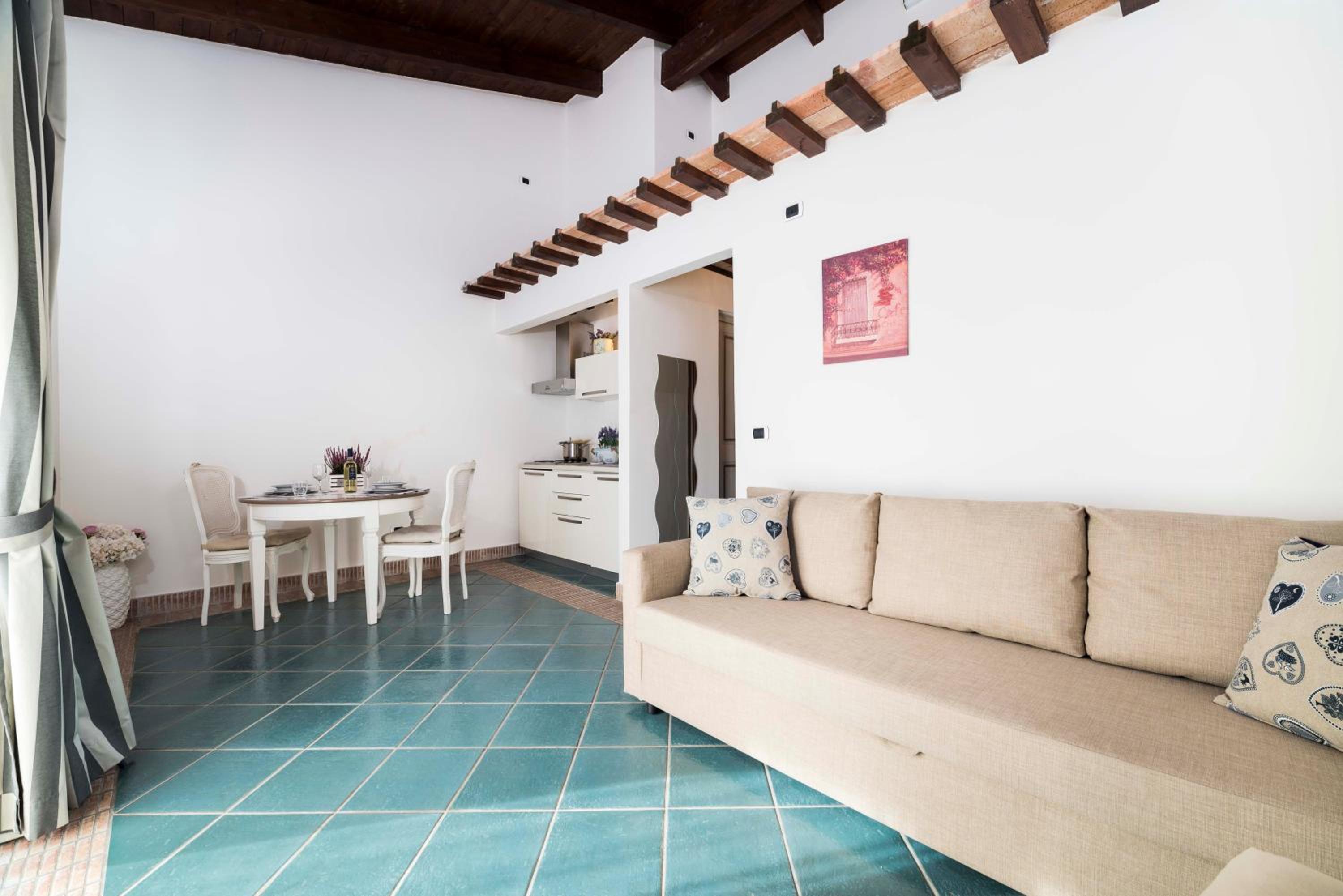 One-Bedroom Apartment with Balcony