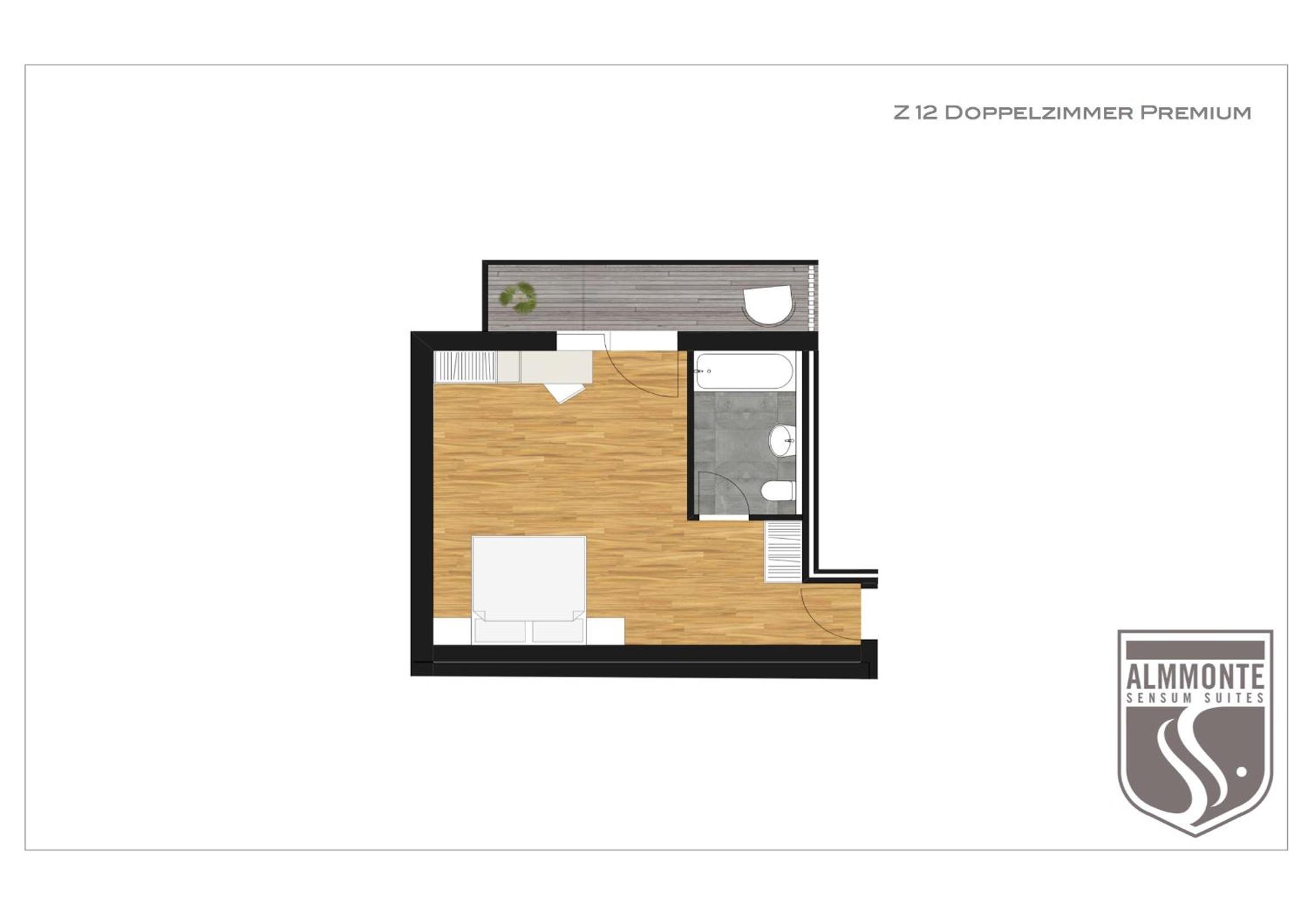 Premium Double Room with Balcony