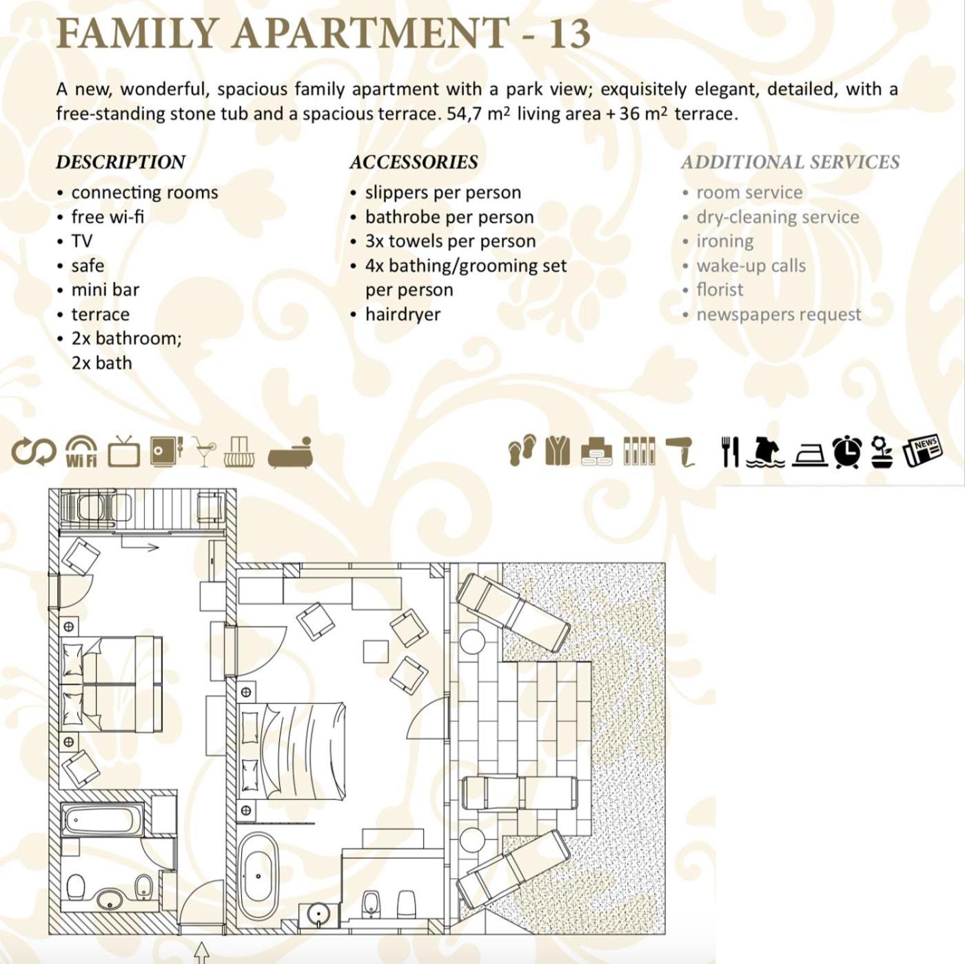 Two-Bedroom Apartment with Terrace and Sauna - Photo 19