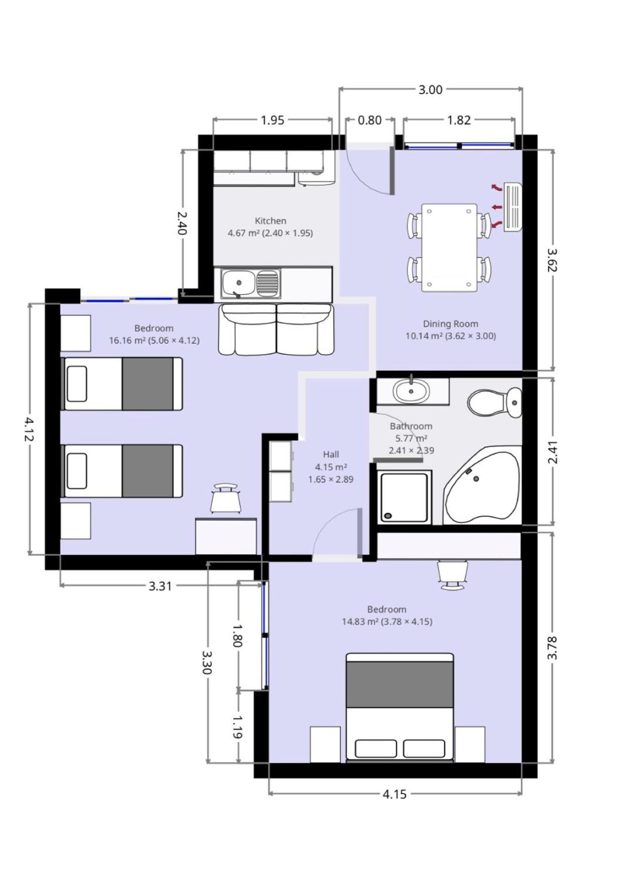 Deluxe Family Apartment photo 3