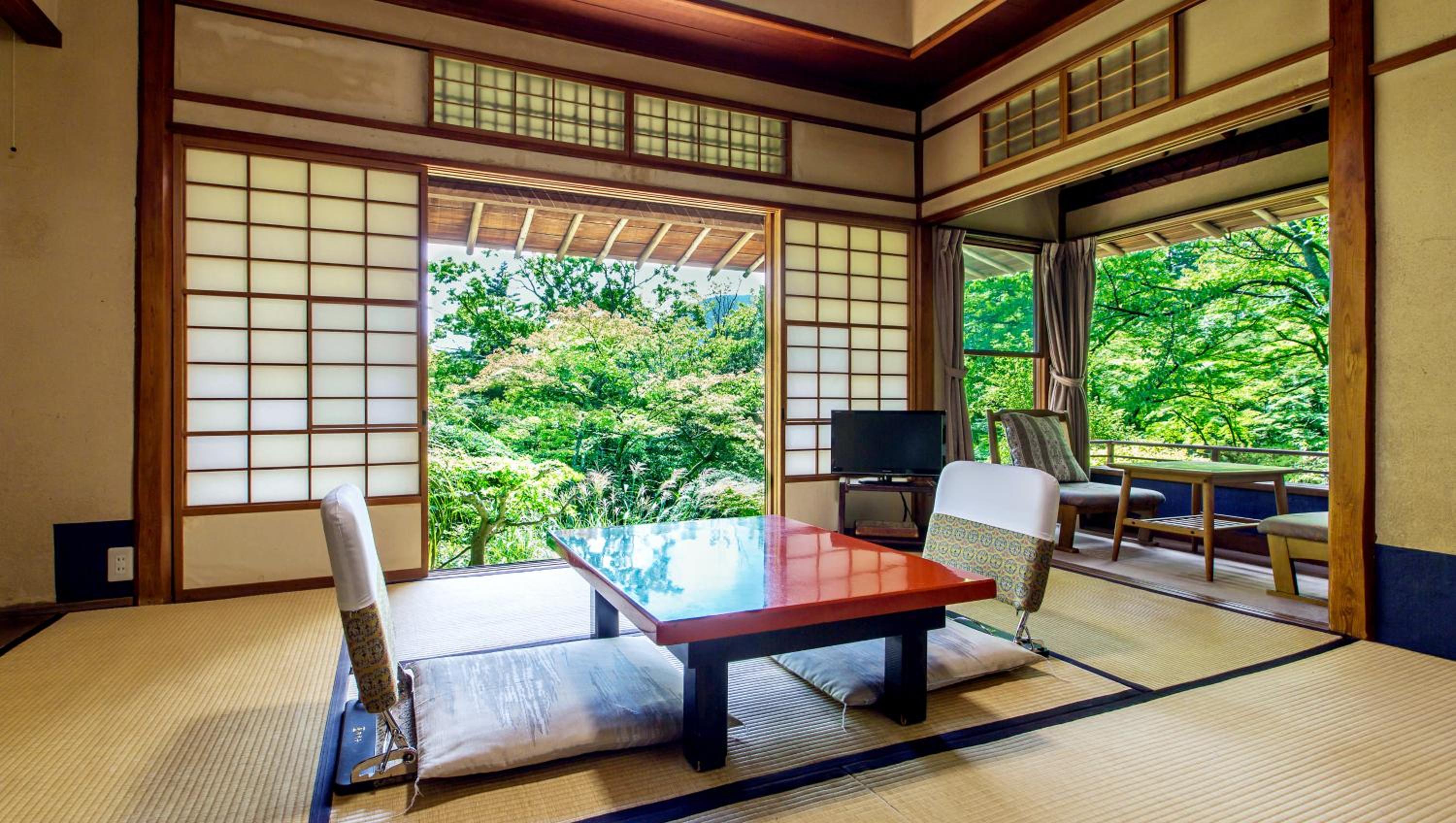 Japanese-Style Standard Twin Room with Hot Spring Bath